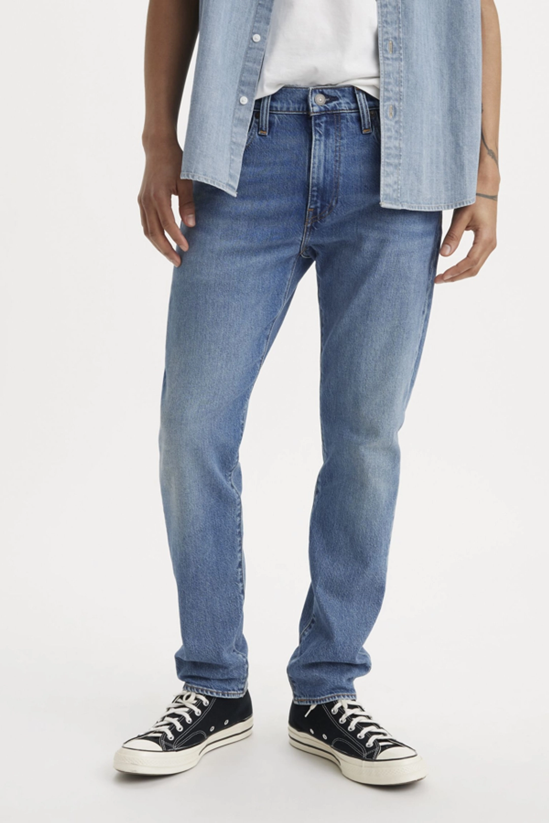 Levi's Jean 502 Taper - Homme - Bleu / Rainy Afternoon - 38X32 - 2
