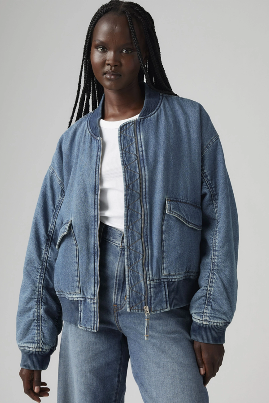 Levi's Veste Andy Tech - Femme - Vert / Deep Depths - XS