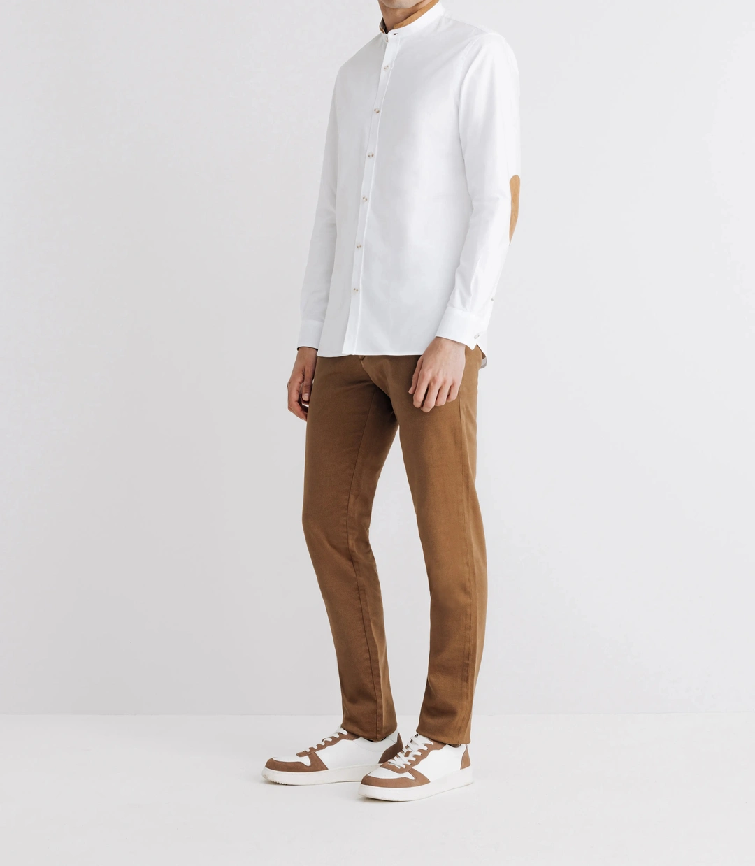 IZAC - Chemise à coudières blanche