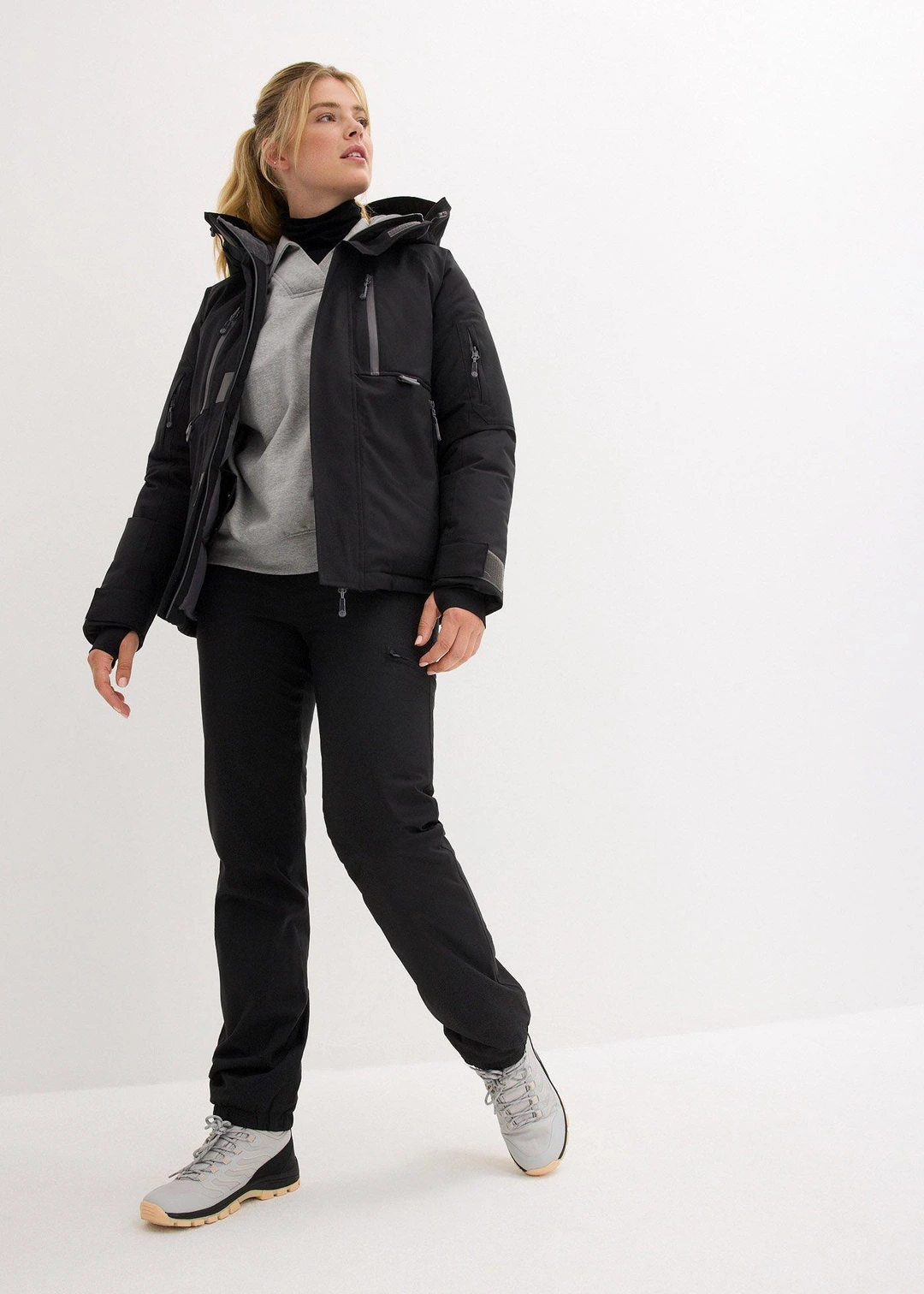 Veste de ski imperméable avec pare-neige - 2