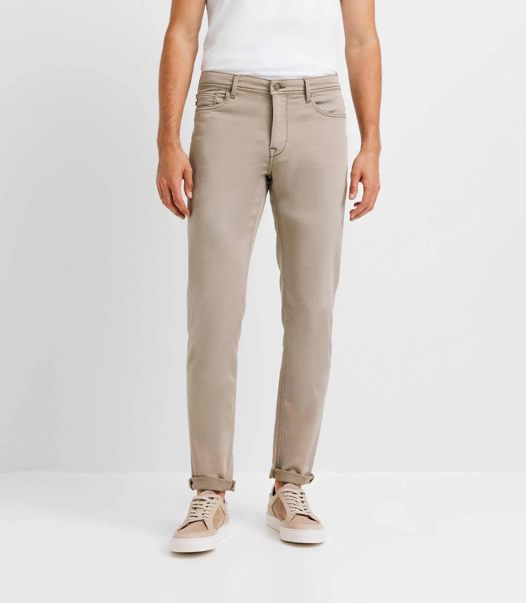 IZAC - Jean super slim beige