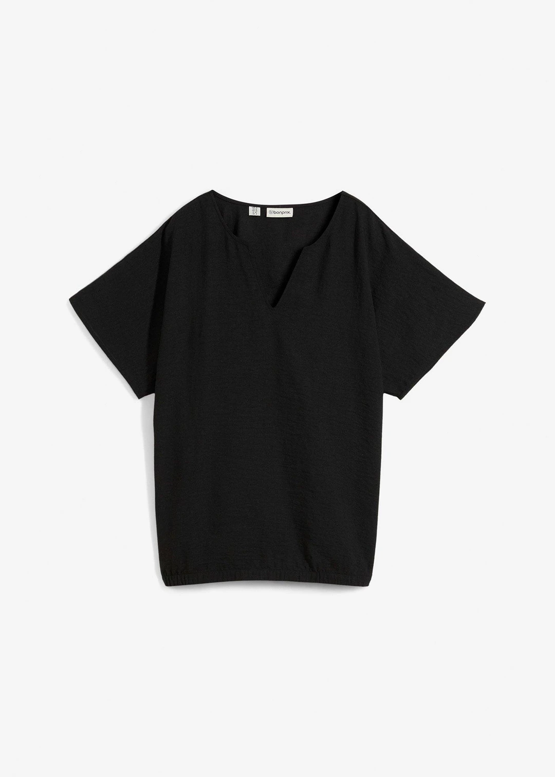 Blouse oversize à base élastiquée