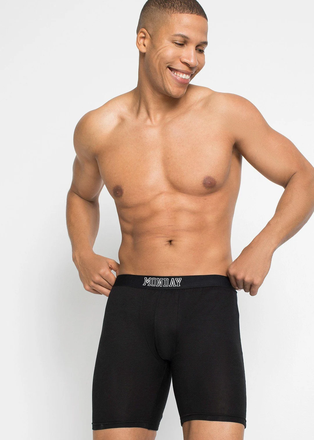 Lot de 7 boxers longs coton