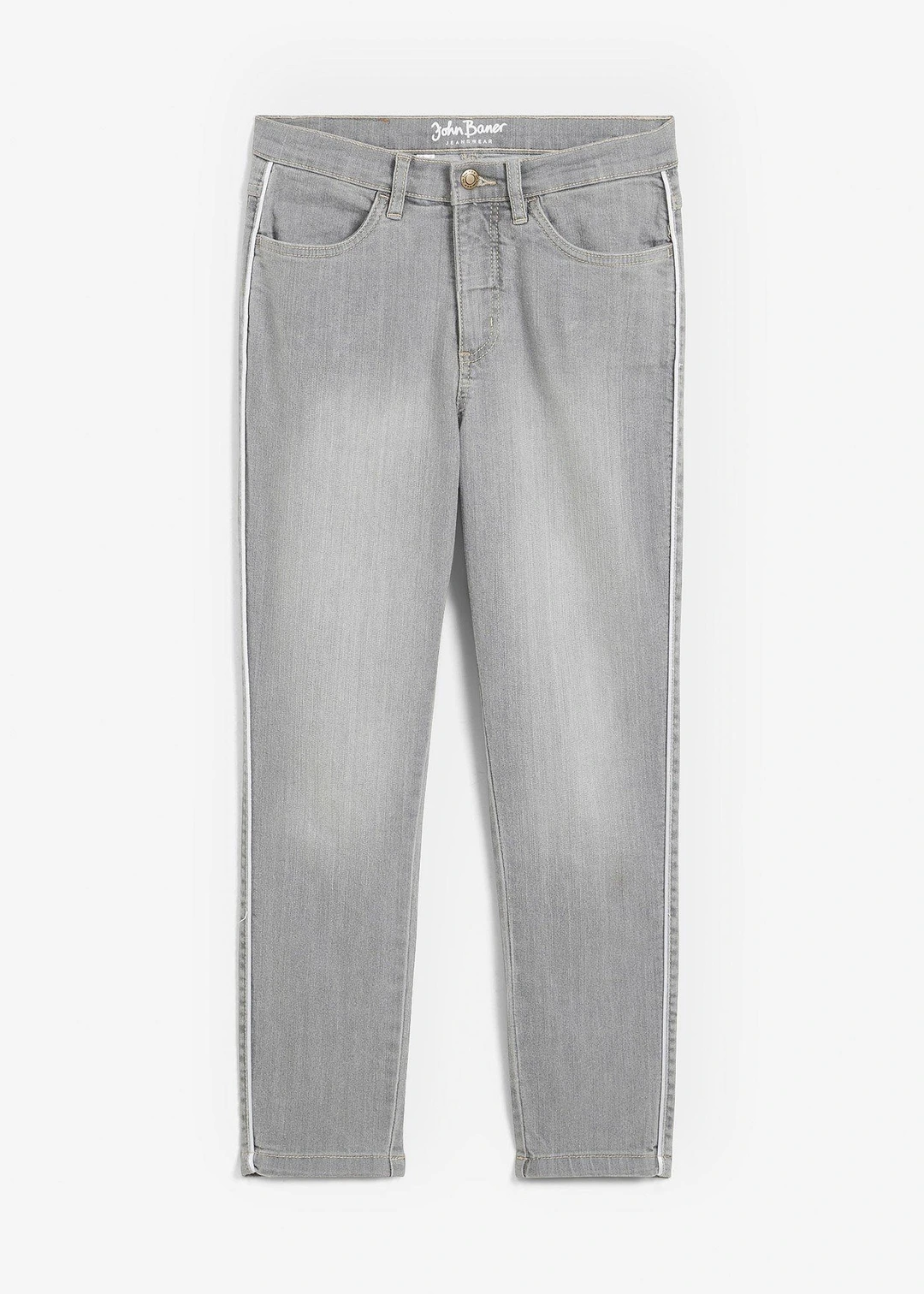 Jean skinny 7/8 taille mi-haute, extensible