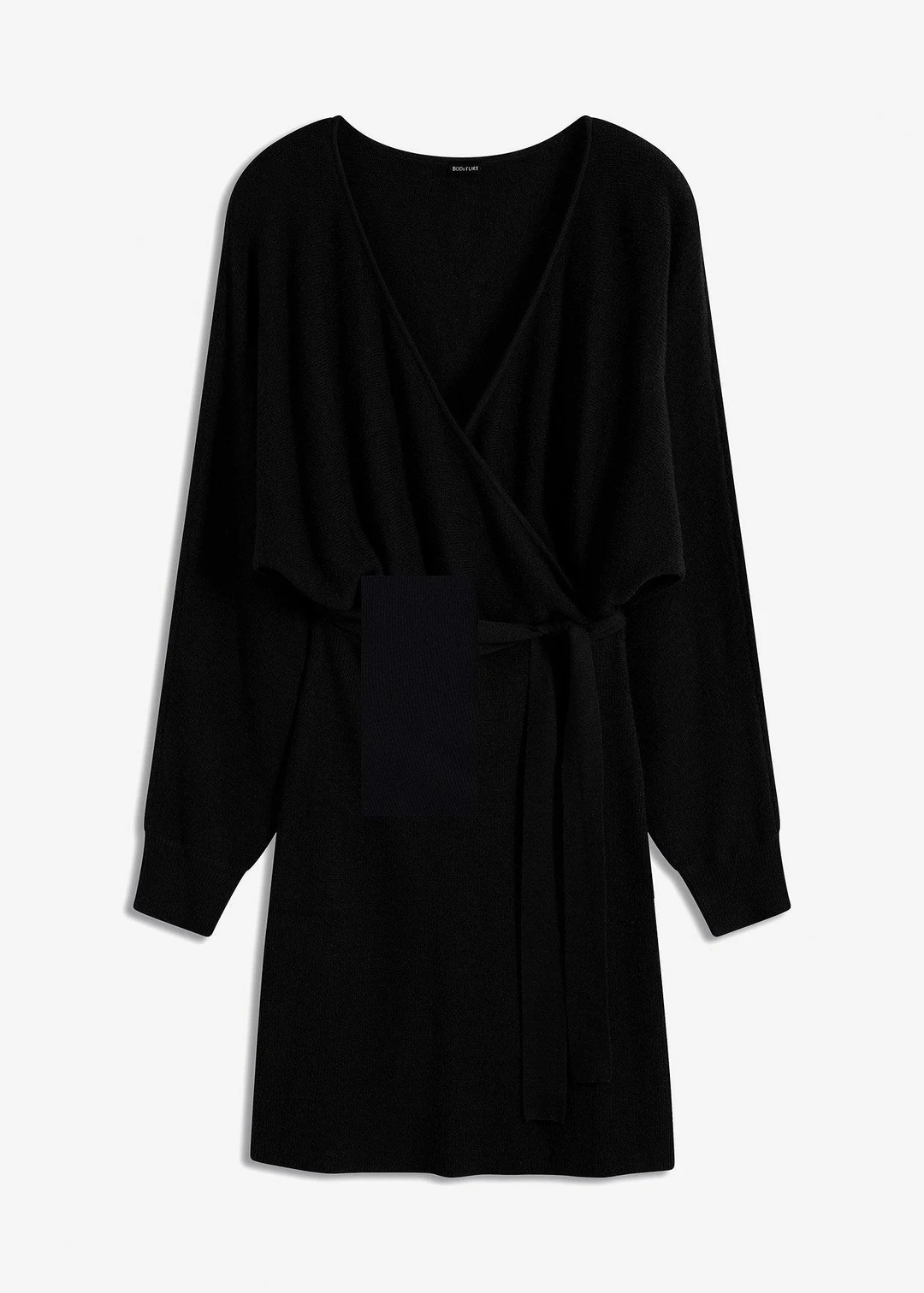 Robe en maille de viscose mélangée