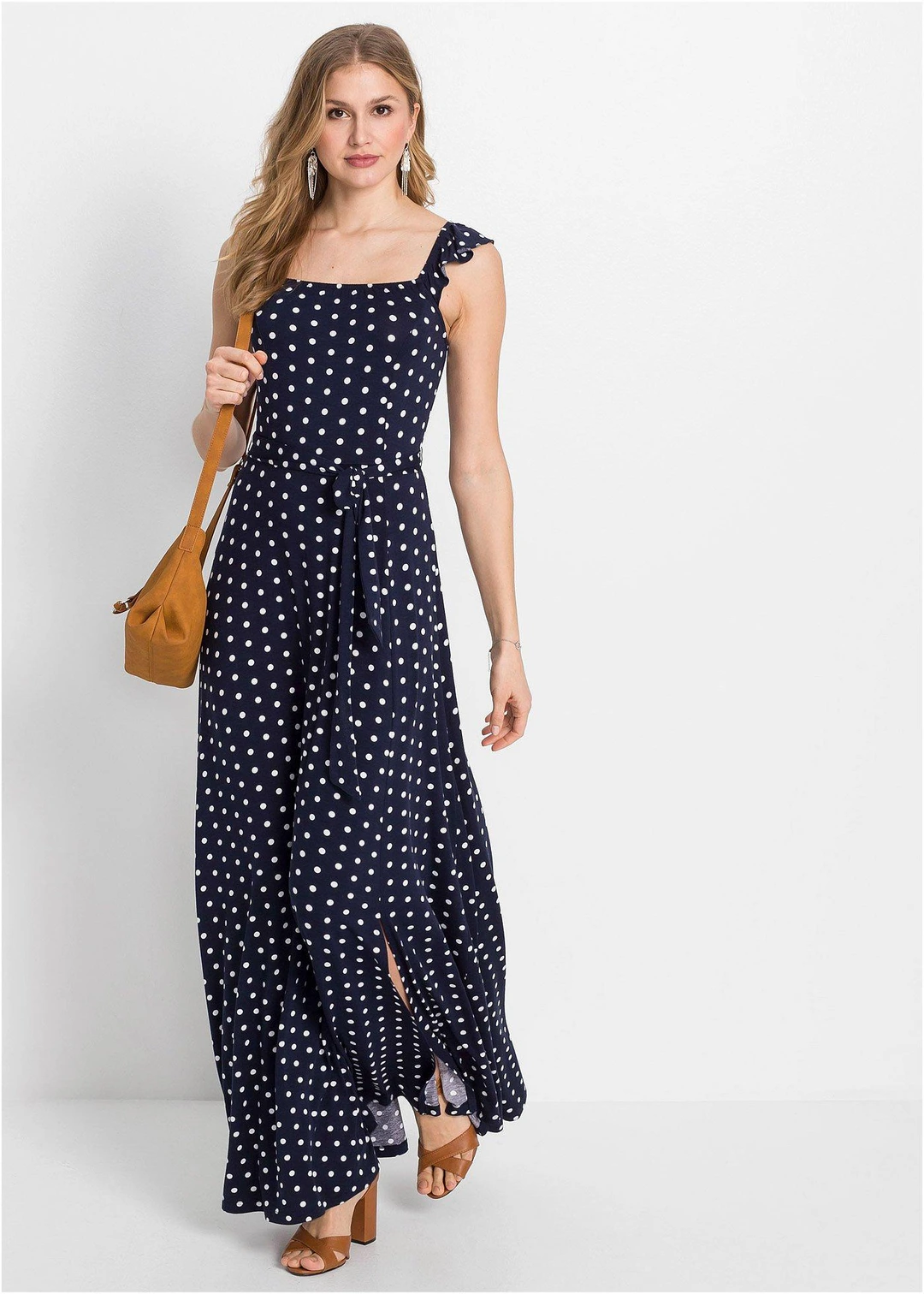 Robe longue en viscose