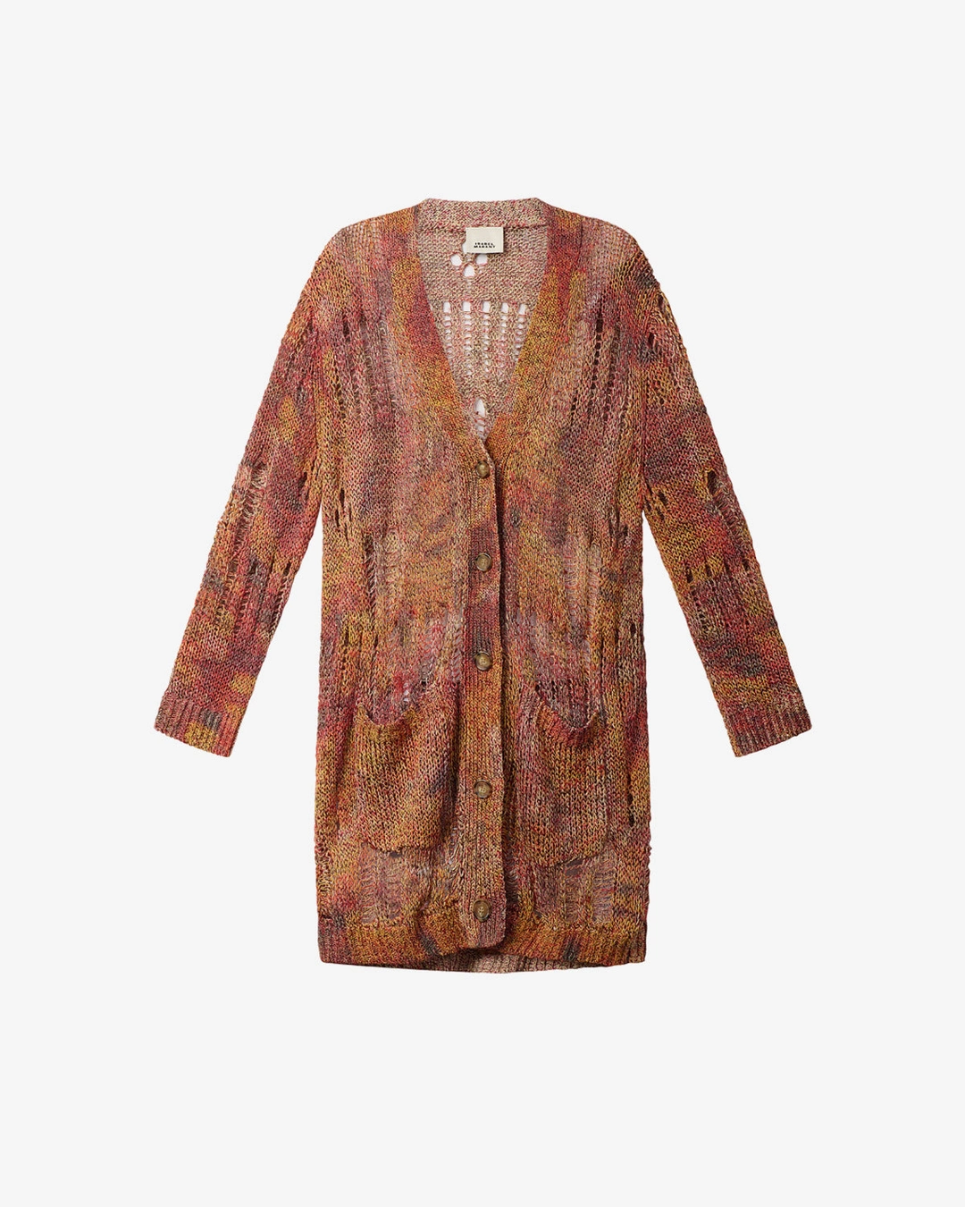 Cardigan Hanae - Femme - Orange - Taille 38