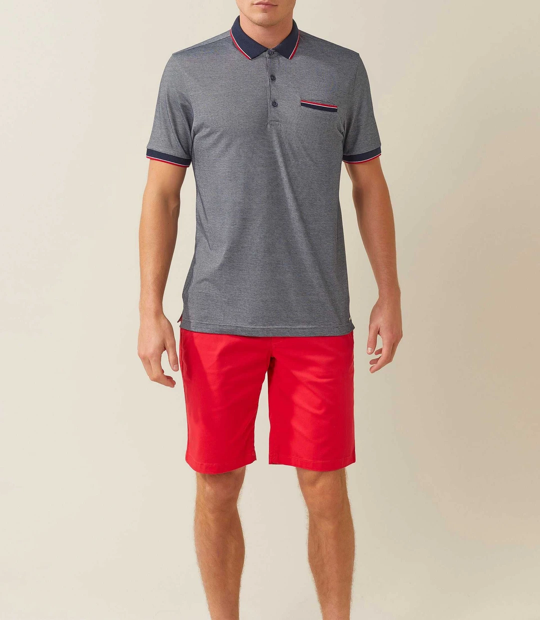 IZAC - Polo jersey marine ''Rally''