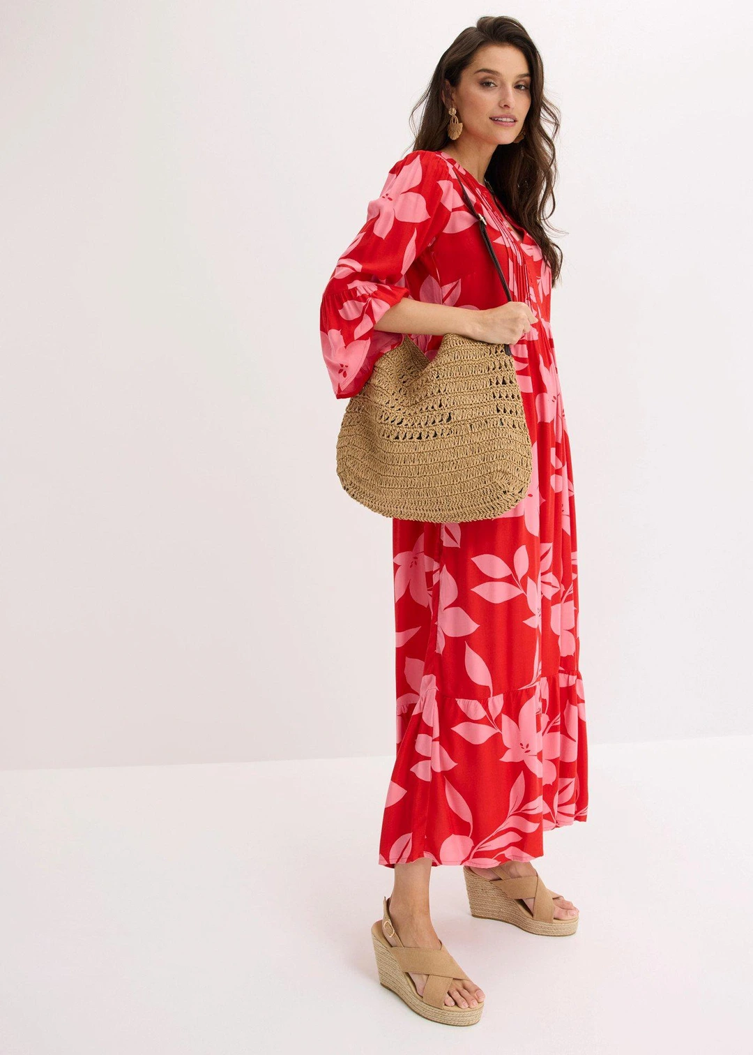 Robe longue en viscose fluide - 2