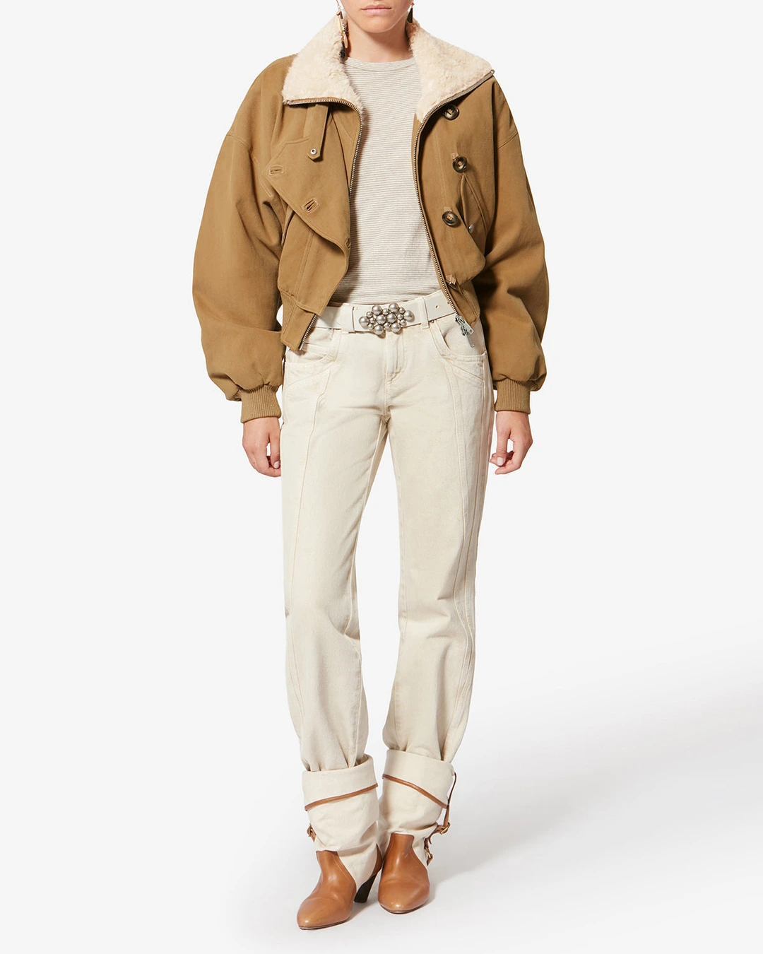 Veste Oana - Femme - Camel - Taille 42 - Marant Étoile - 4