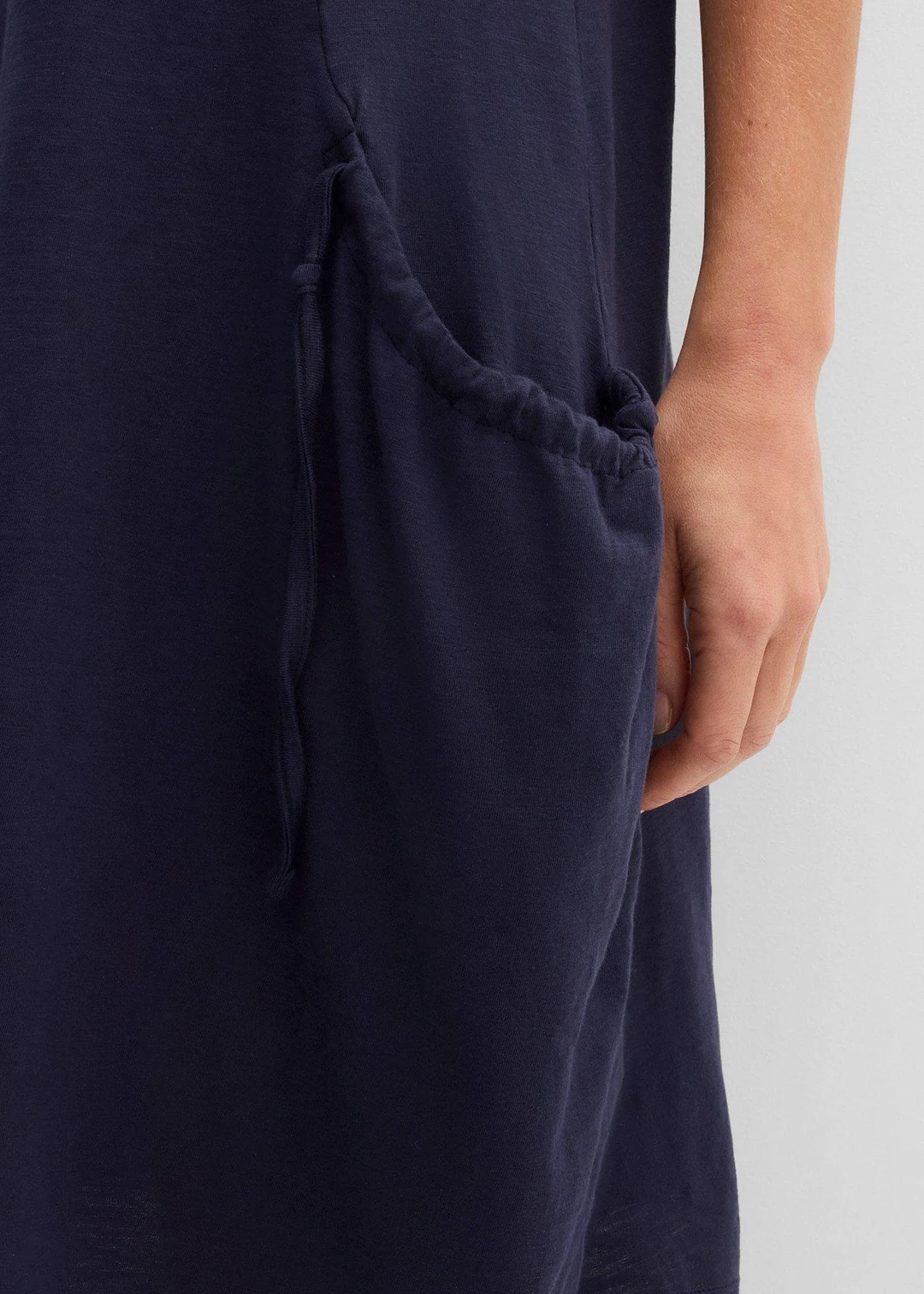 Robe en jersey coton avec poches