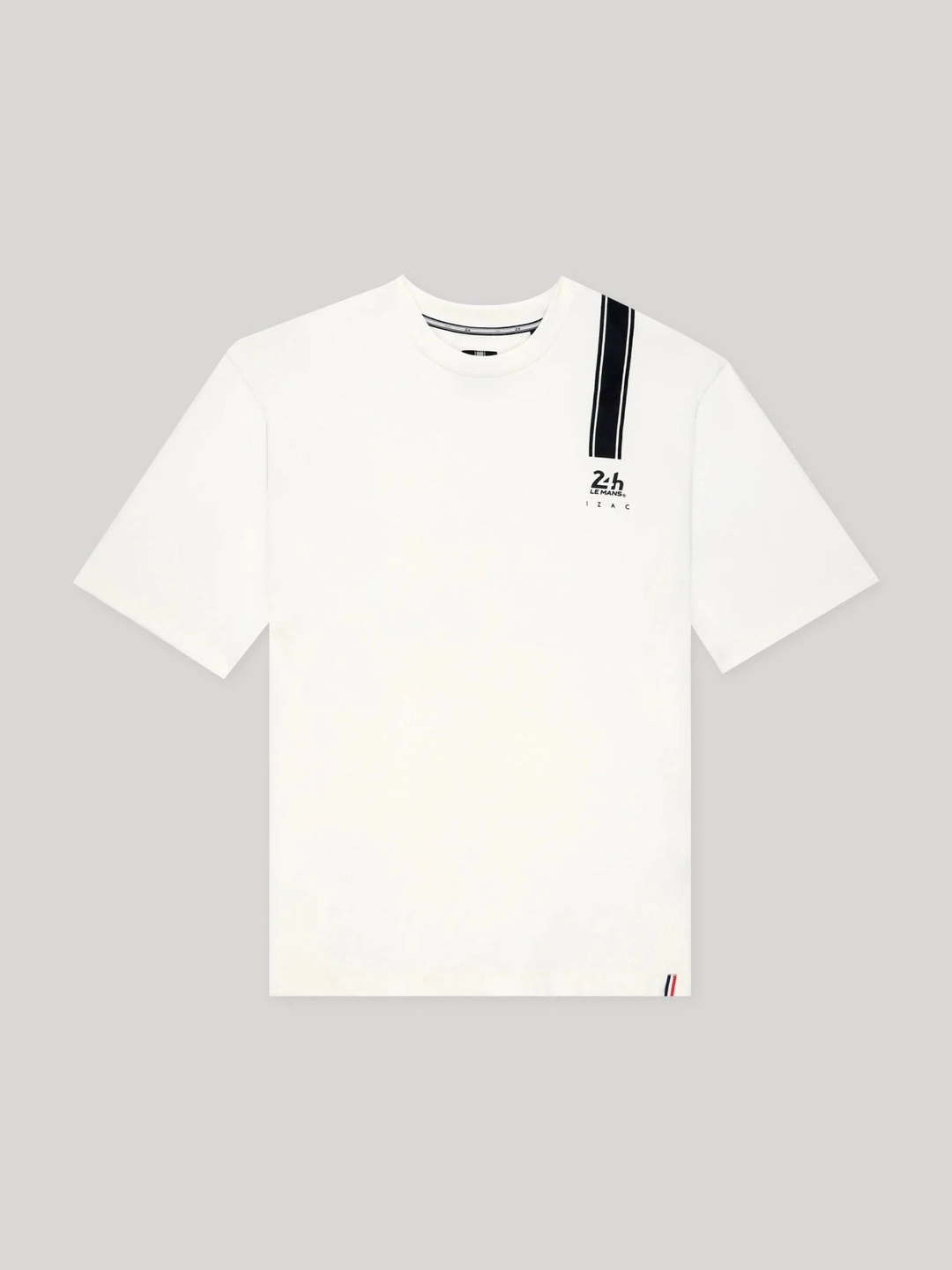 IZAC - T-shirt col rond écru 24h Le Mans