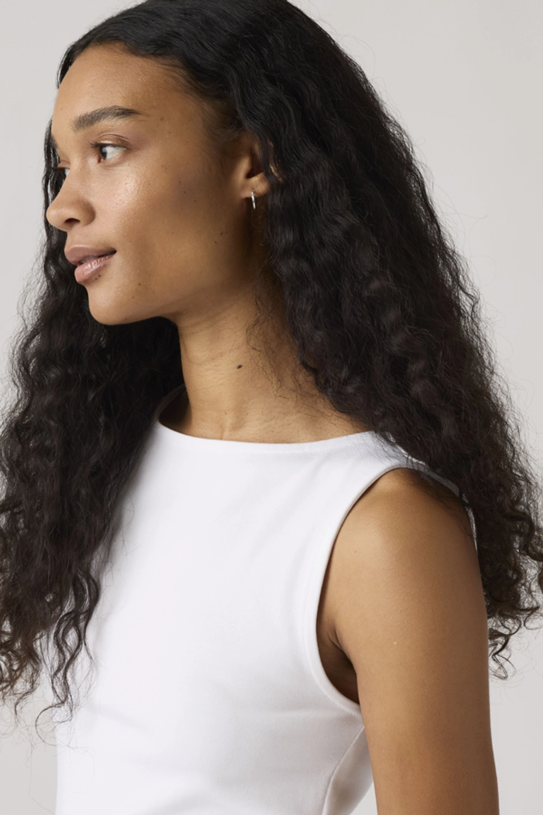 Levi's Haut Encolure Bateau Blair - Femme - Blanc / Bright White - XS - 2