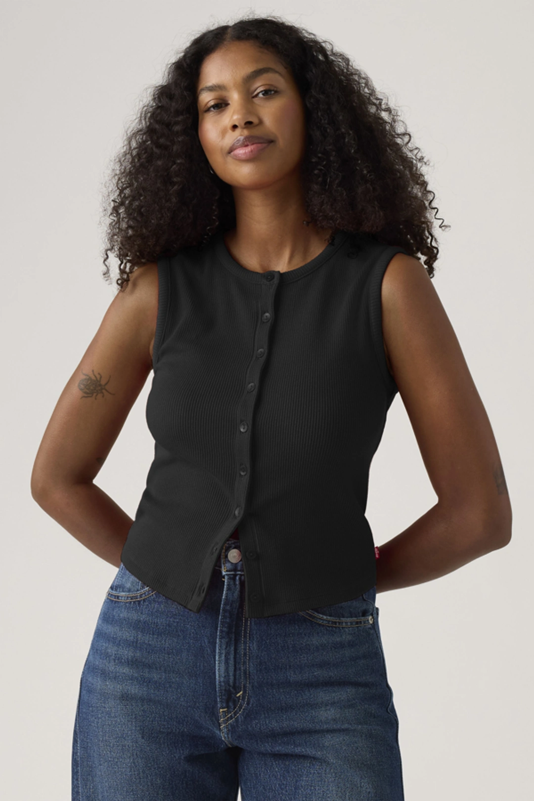 Levi's Chemise Rory - Femme - Noir / Anthracite Night - XS