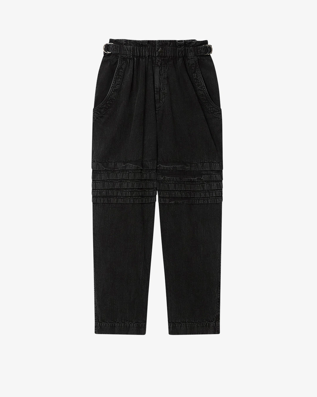 Pantalon Mellya - Femme - Noir Délavé - Taille 42 - Marant Étoile