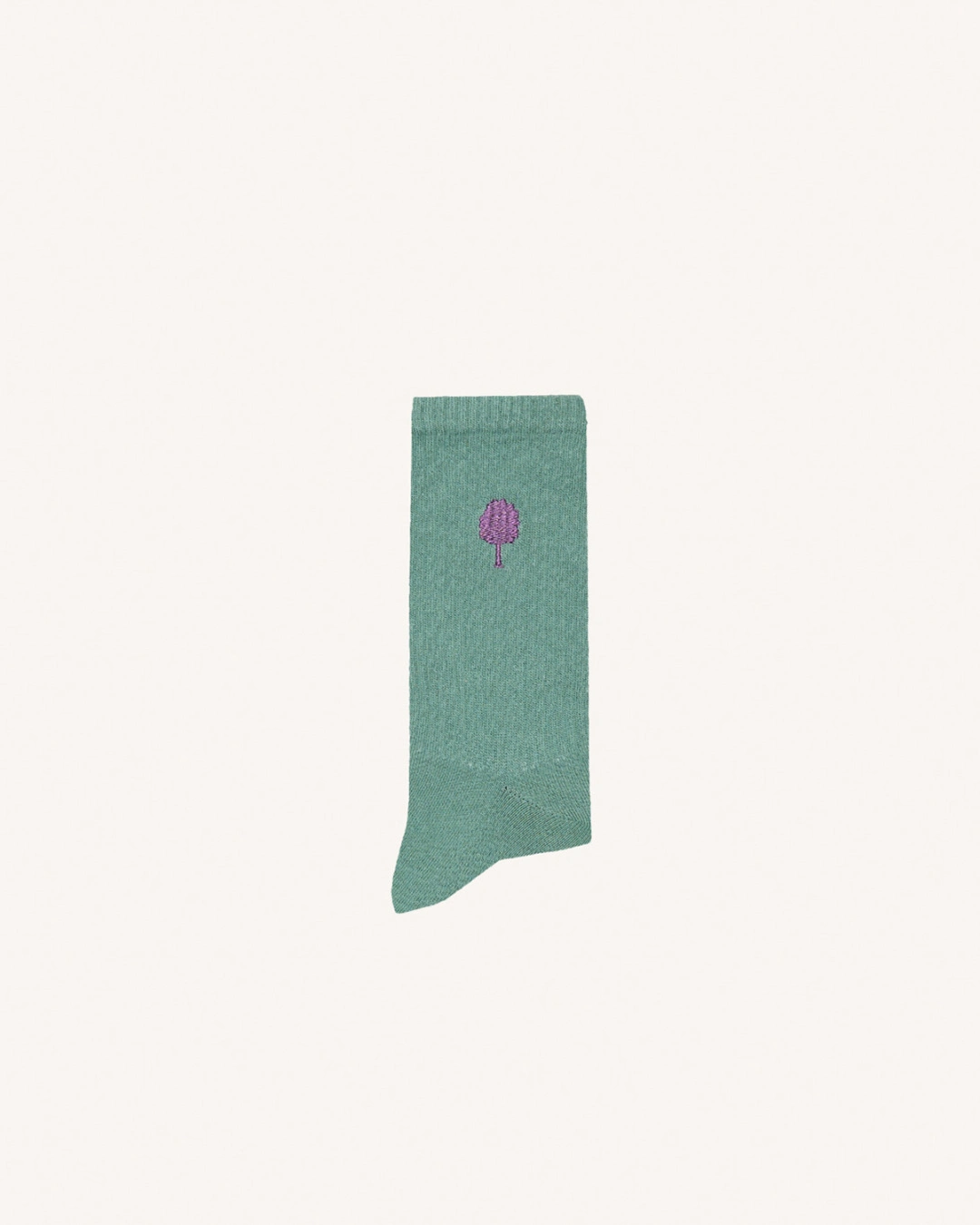 Chaussettes vert clair coton - SOCKS X1 - 2