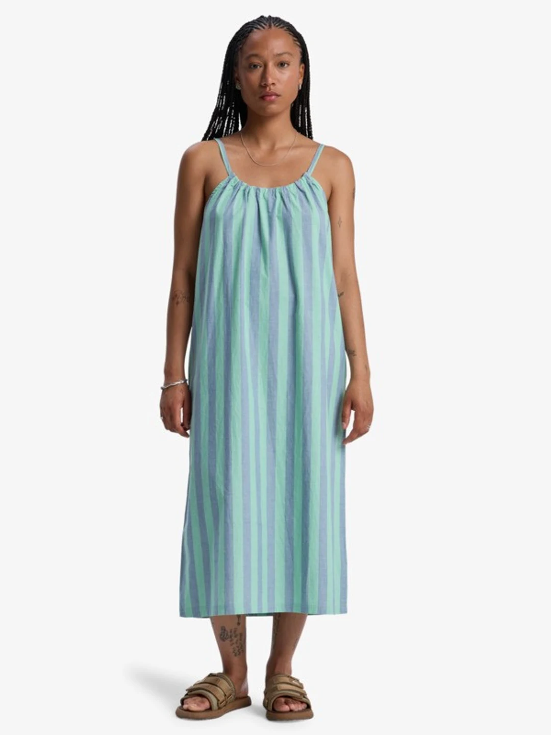 Philia - Robe midi pour Femme Noir