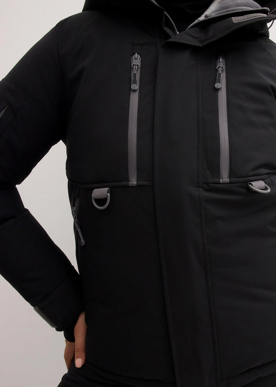Veste de ski imperméable avec pare-neige - 3
