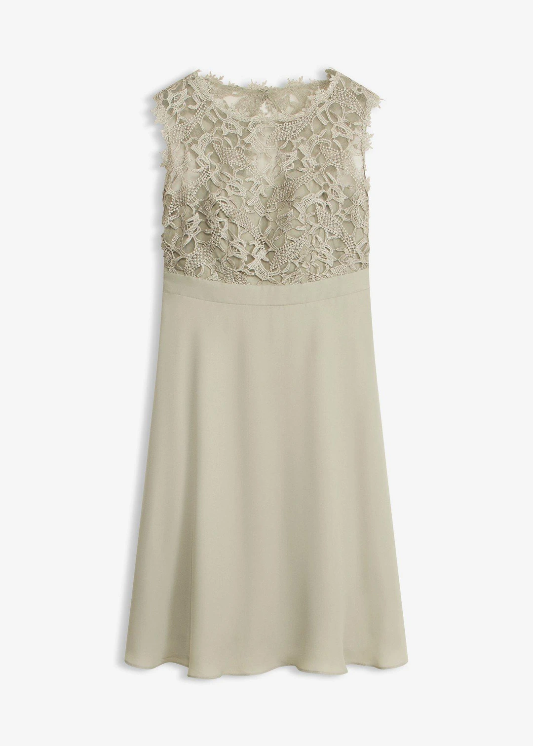 Robe courte à dentelle