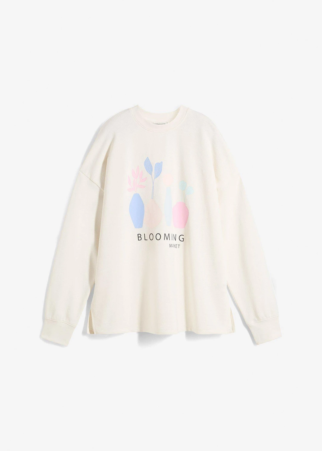 Sweat oversize en coton mélangé