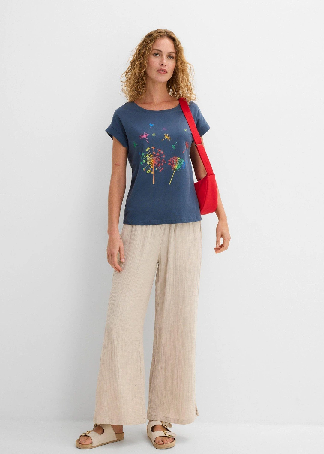 T-shirt à imprimé floral - 2