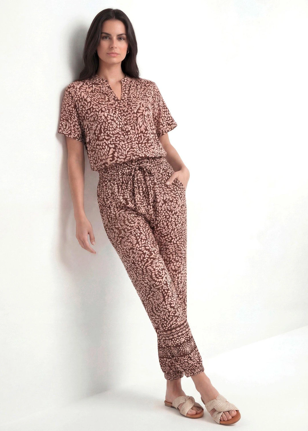 Pantalon jogger en viscose fluide - 2