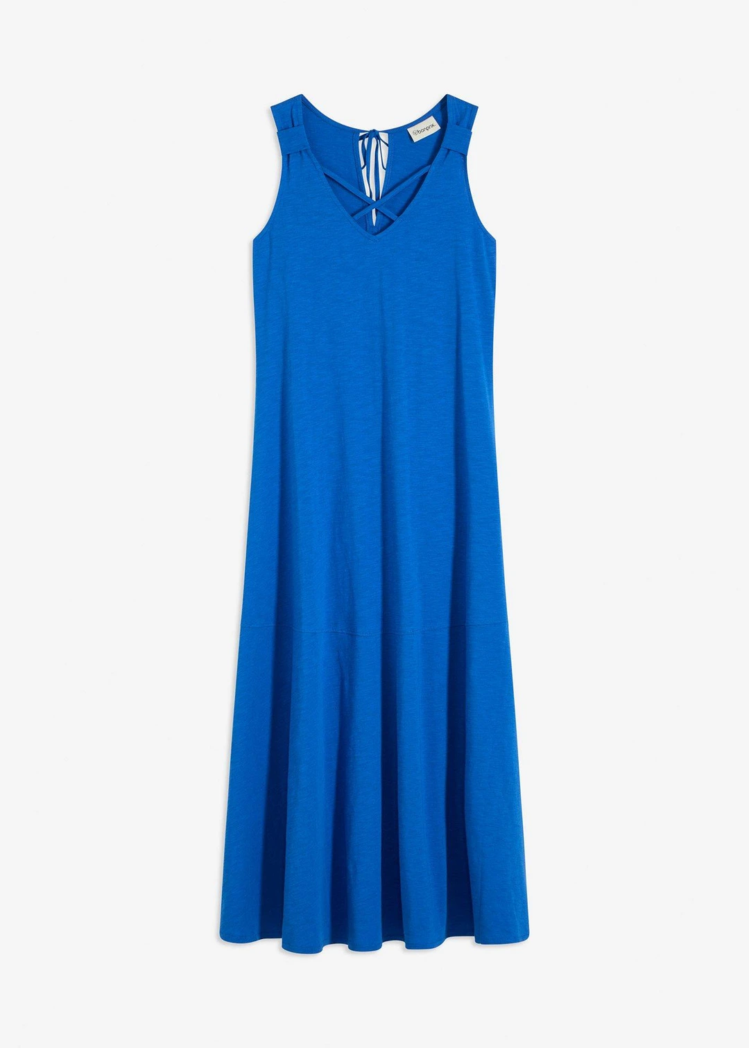 Robe longue 100% coton à bretelles
