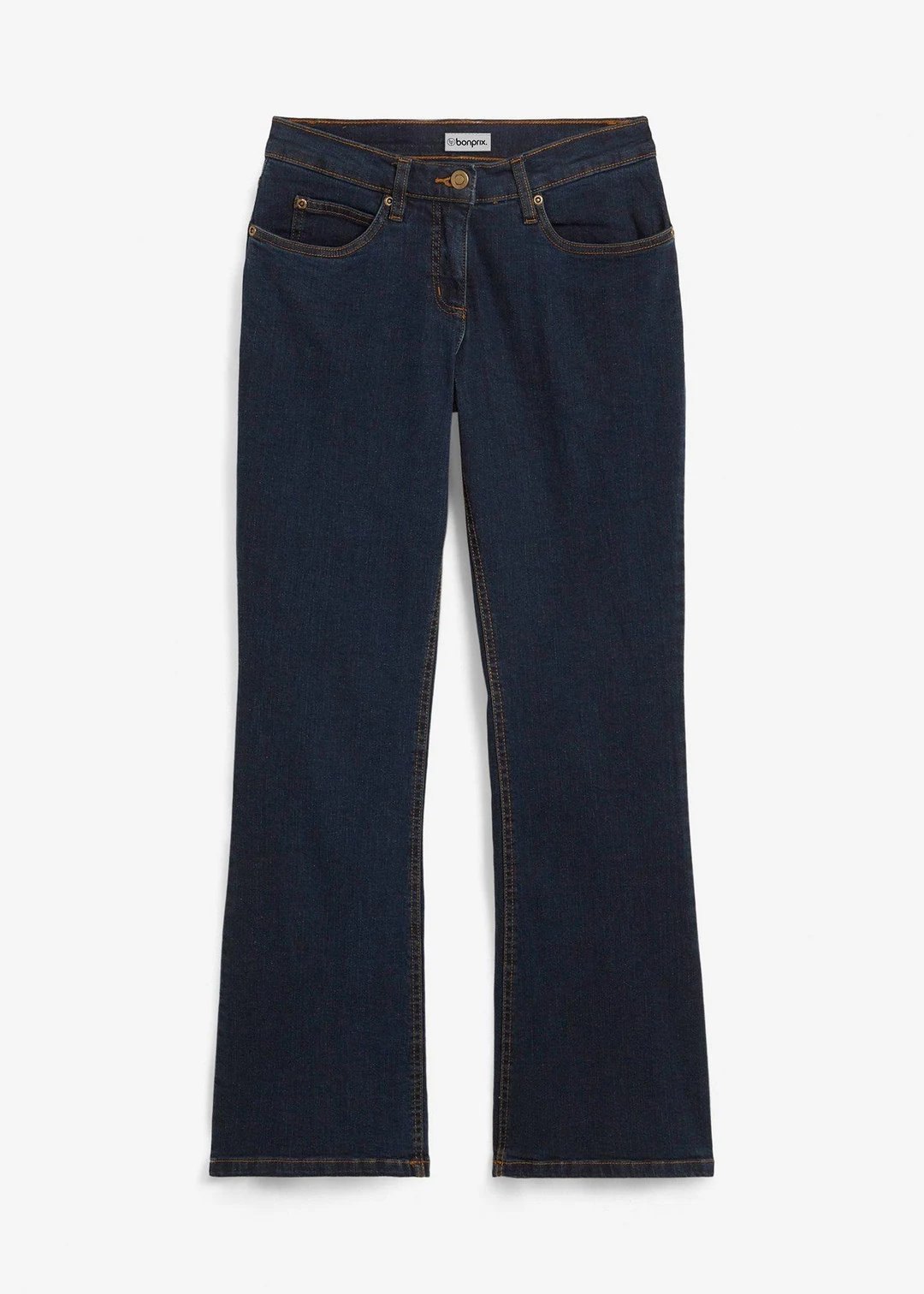Jean bootcut taille haute, extensible