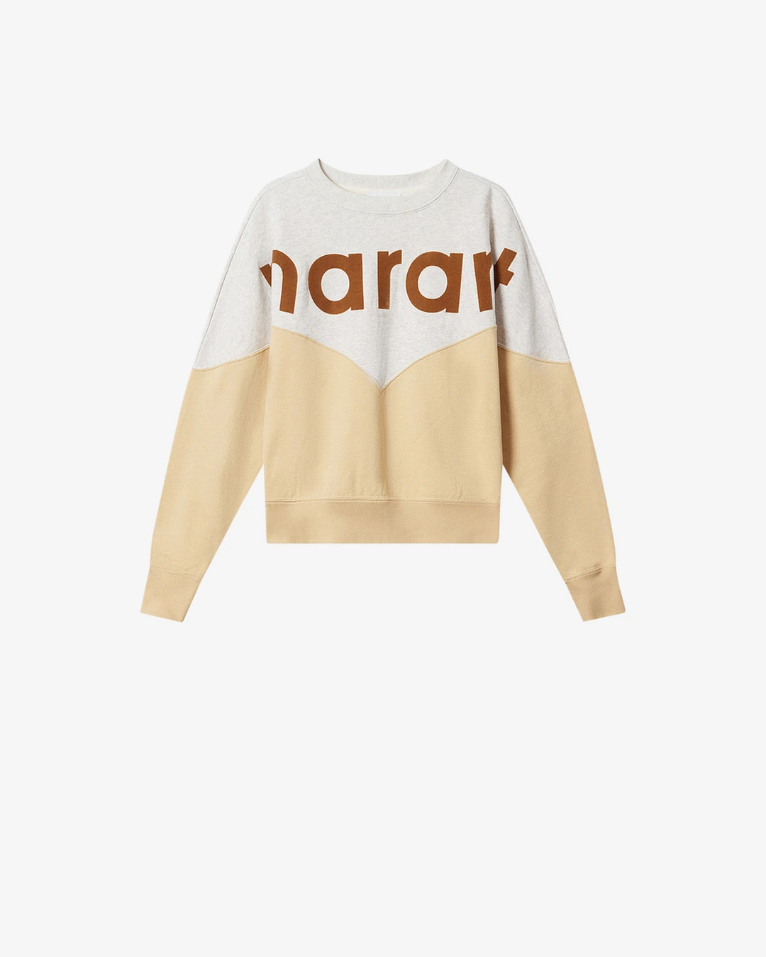 Sweat Shirt Houston - Femme - Ocre Clair - Taille 42 - Marant Étoile