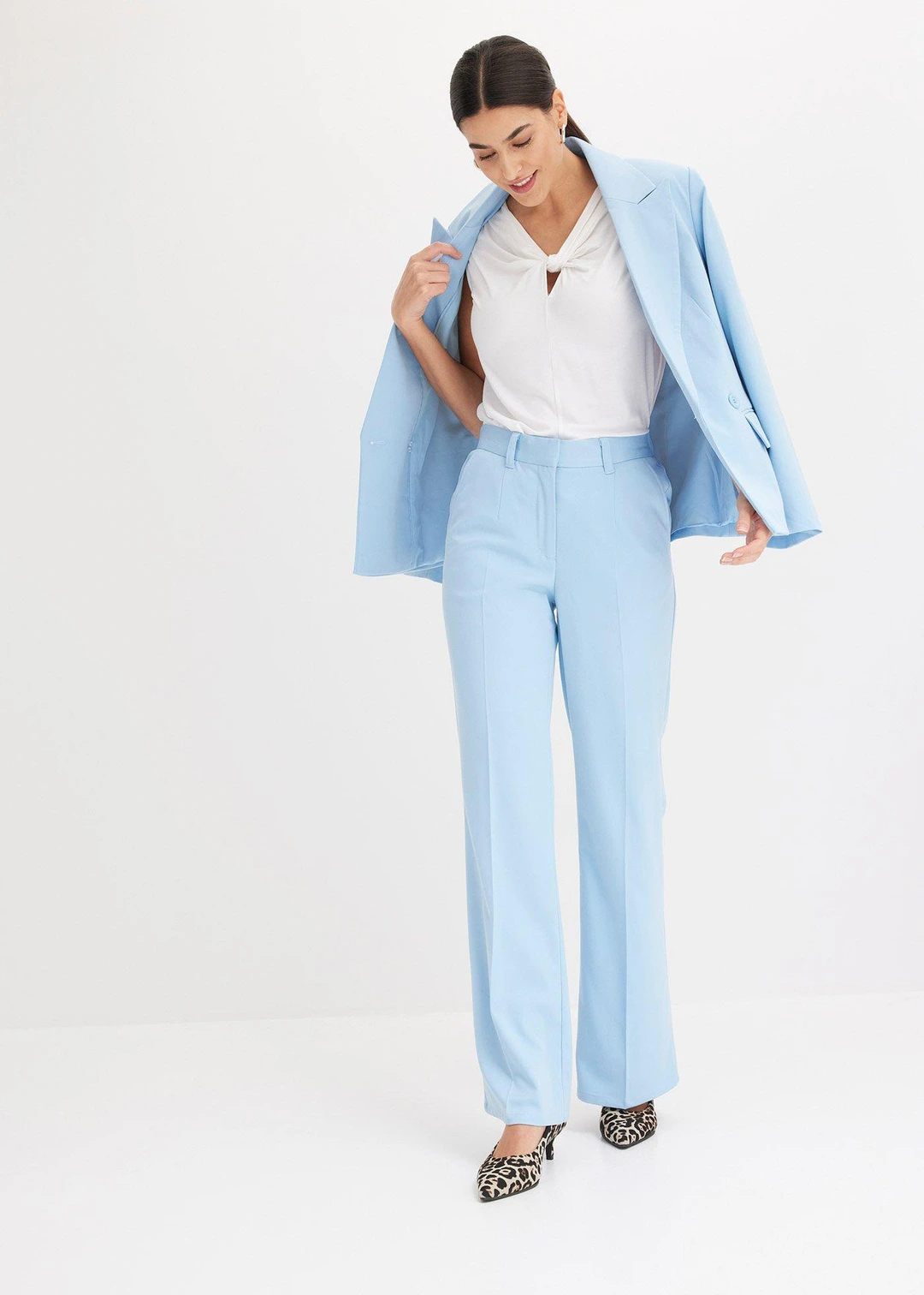 Pantalon à taille élastiquée - 2