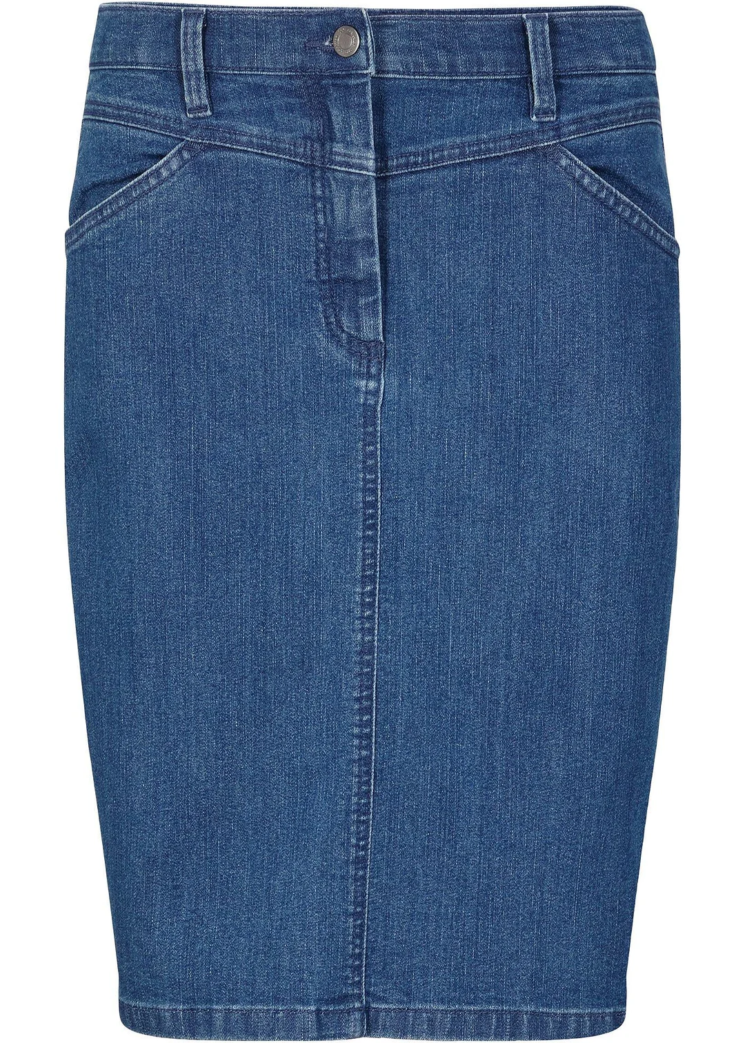 Jupe en jean extensible