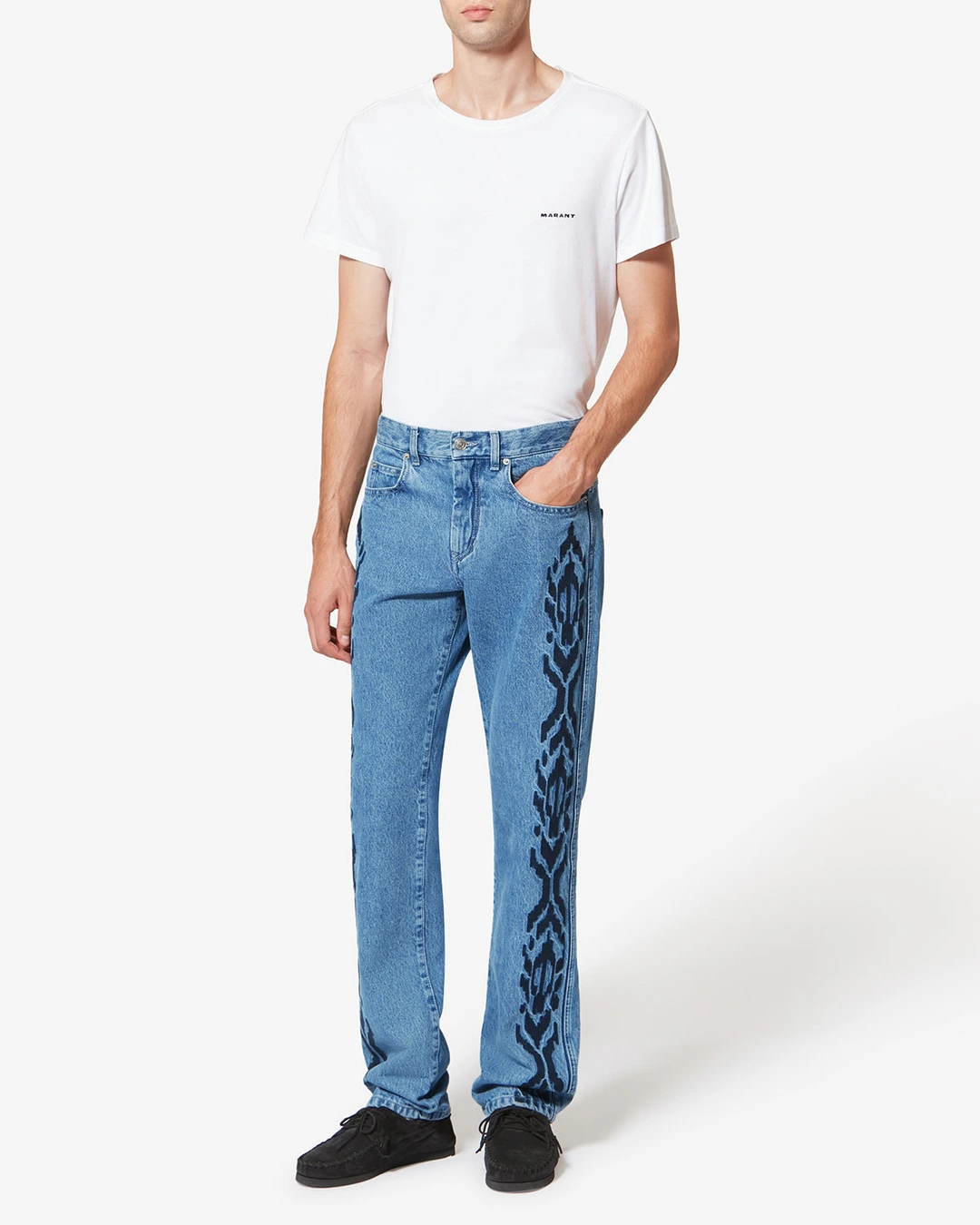 Pantalon Lewys - Homme - Foncé Nuit - Taille 34 - 4