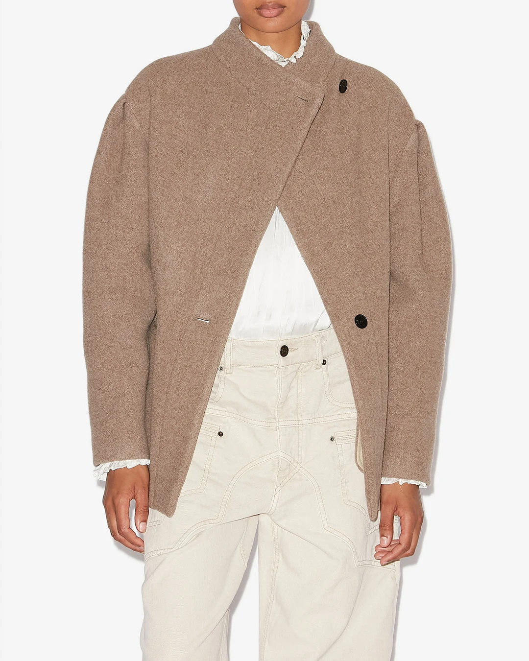 Veste Jabadi - Femme - Écru - Taille 40 - 5