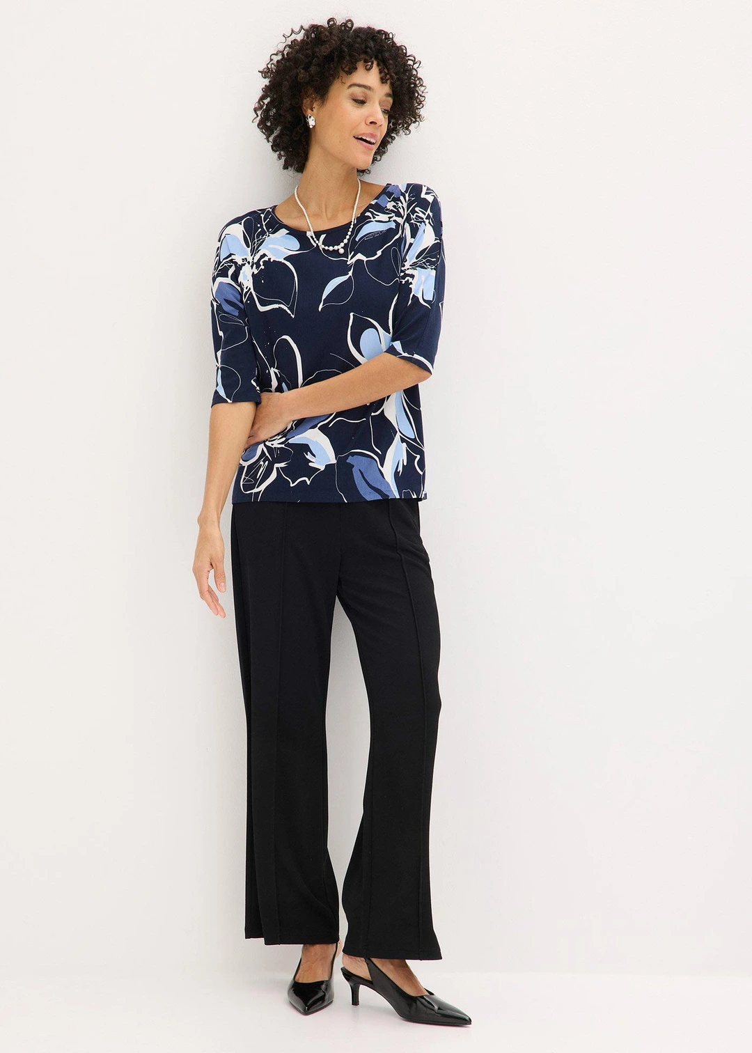 T-shirt à imprimé floral - 2