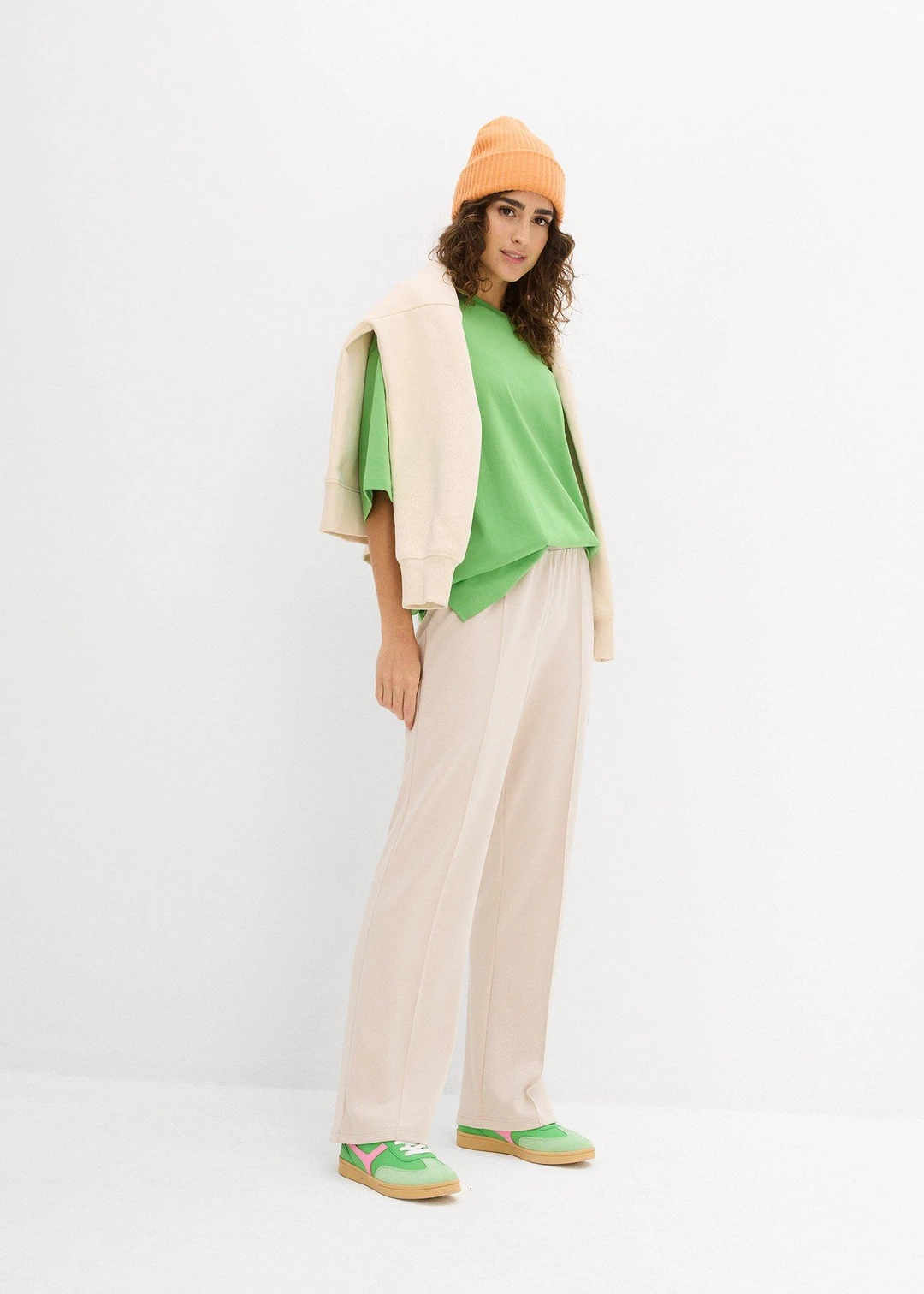 T-shirt long en interlock - 2