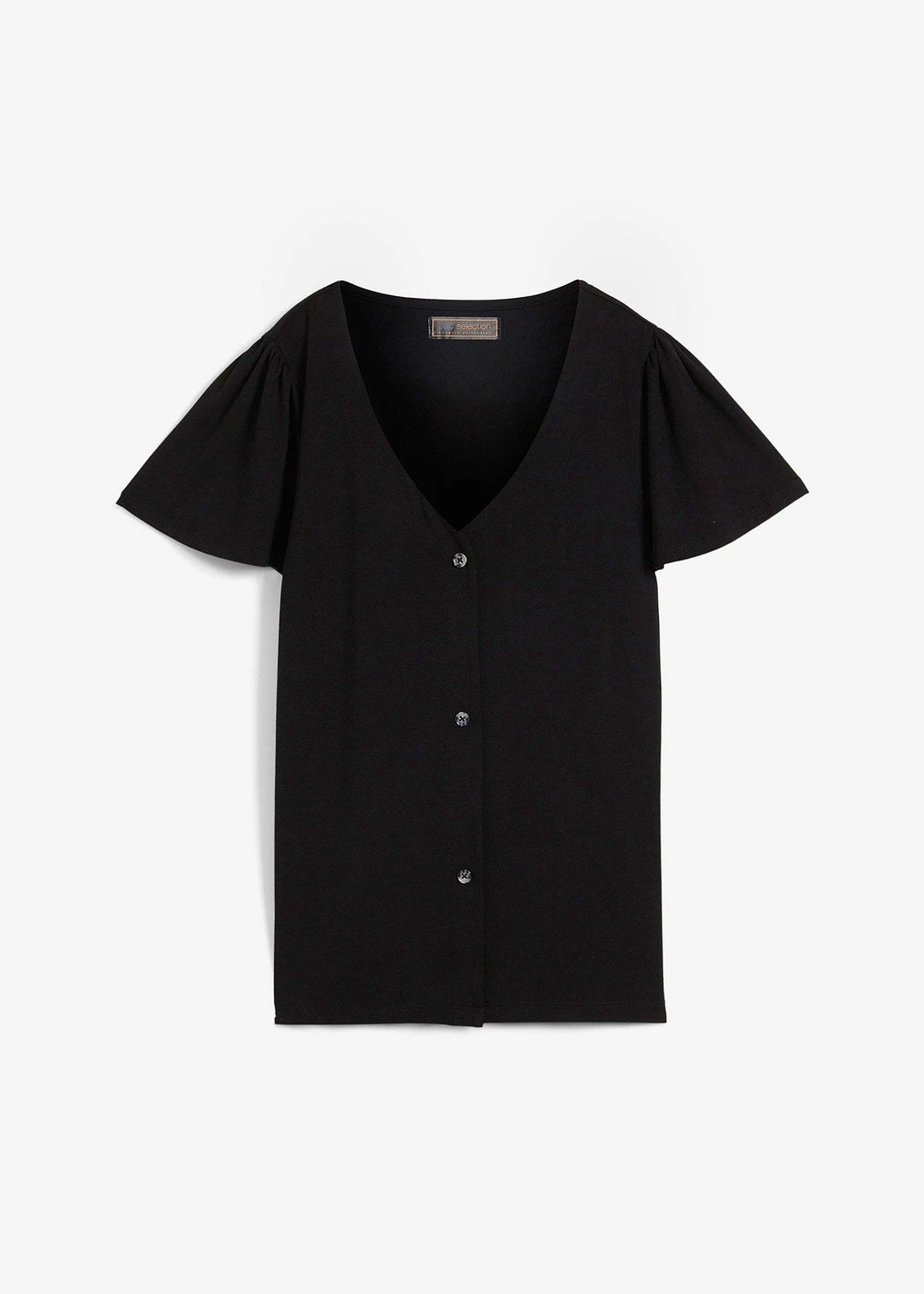 T-shirt boutonné