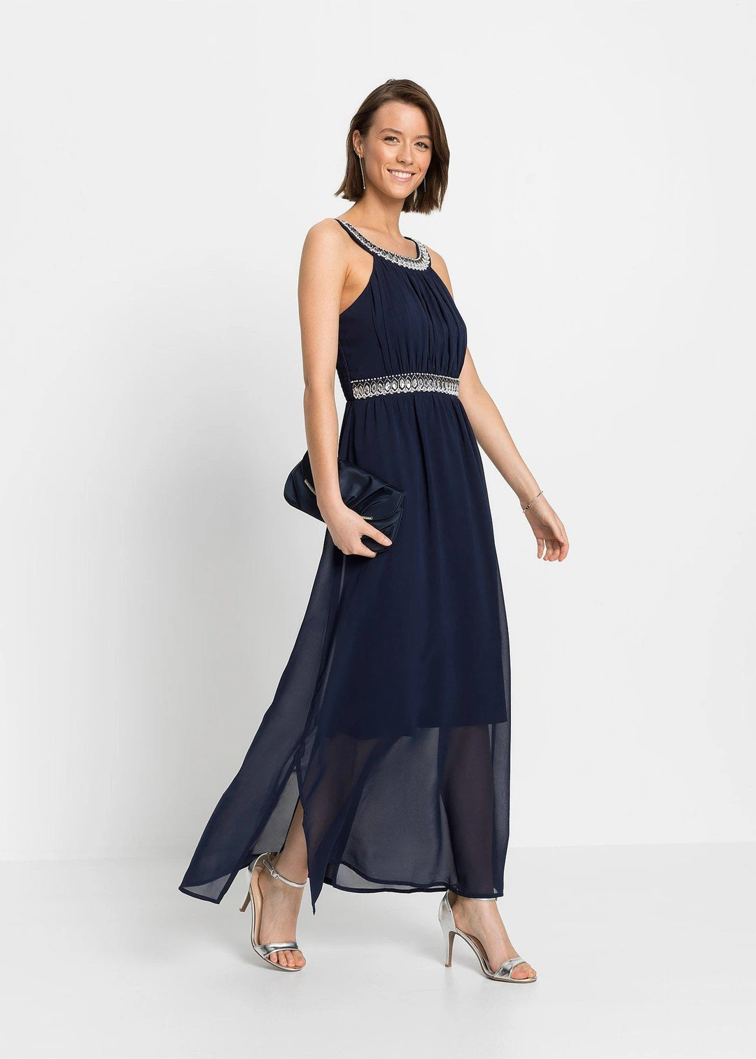 Robe longue avec strass - 2