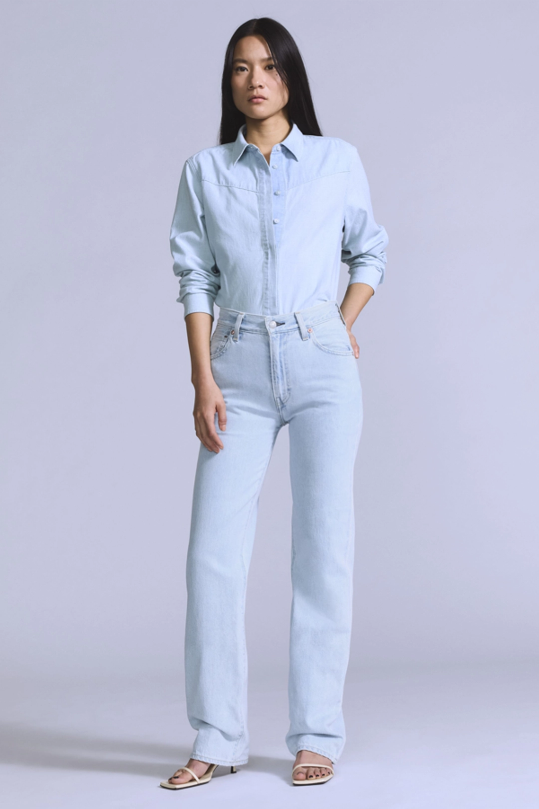 Levi's Jean Plank Straight - Femme - Bleu / Mij Curl - 32X32