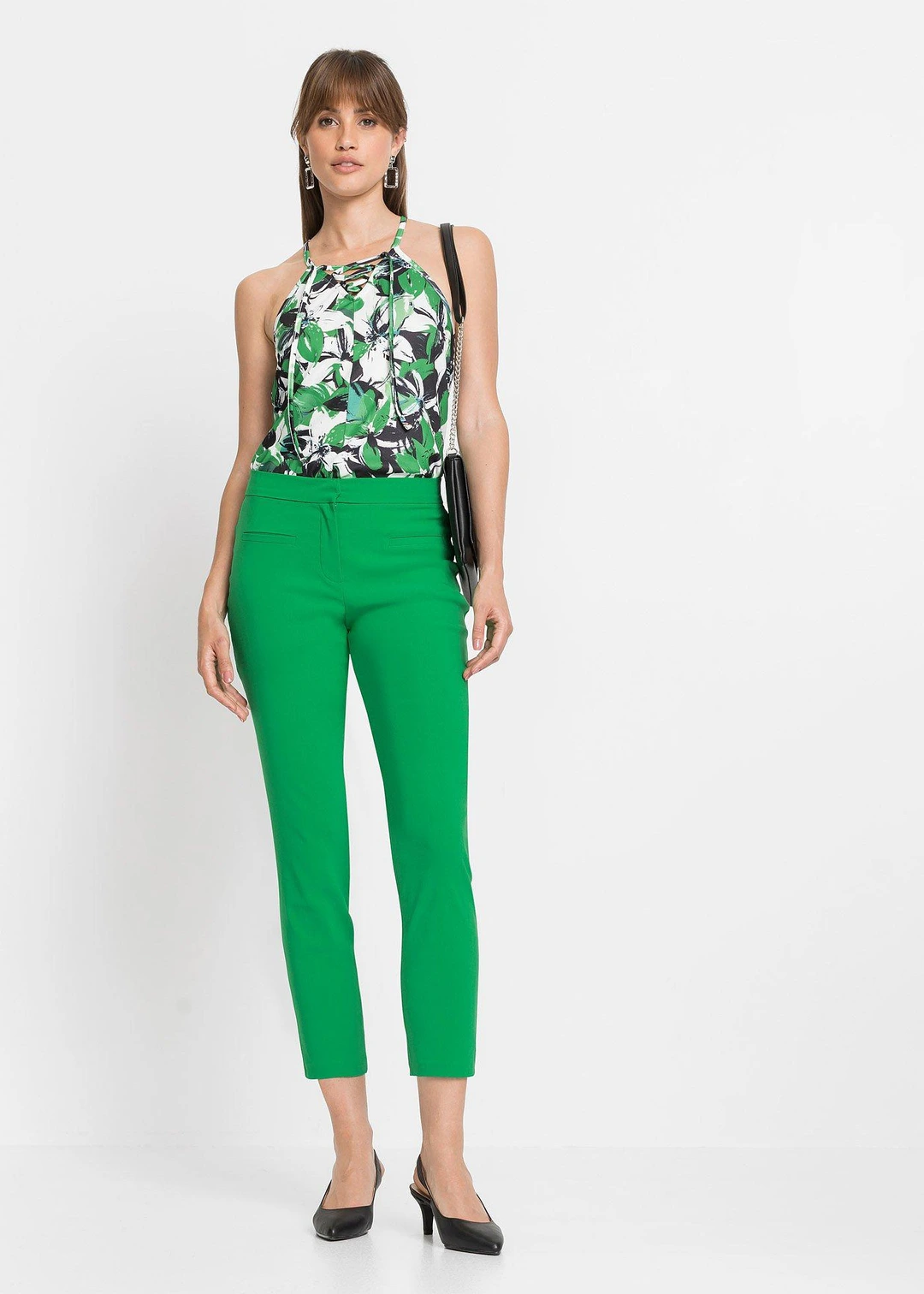 Pantalon 7/8 en bengaline - 2