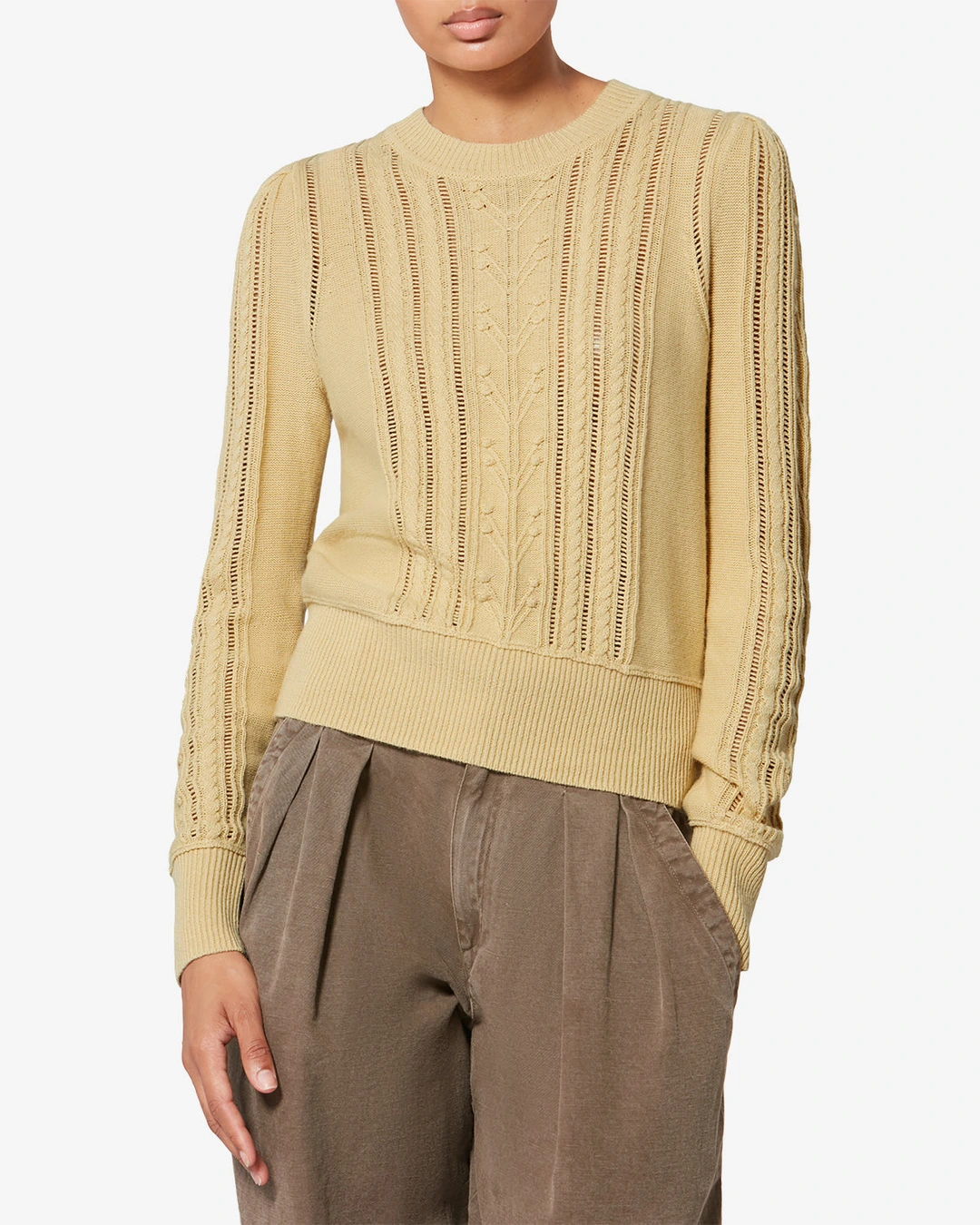 Pull Kalyn - Femme - Gris Clair - Taille 40 - Marant Étoile - 5