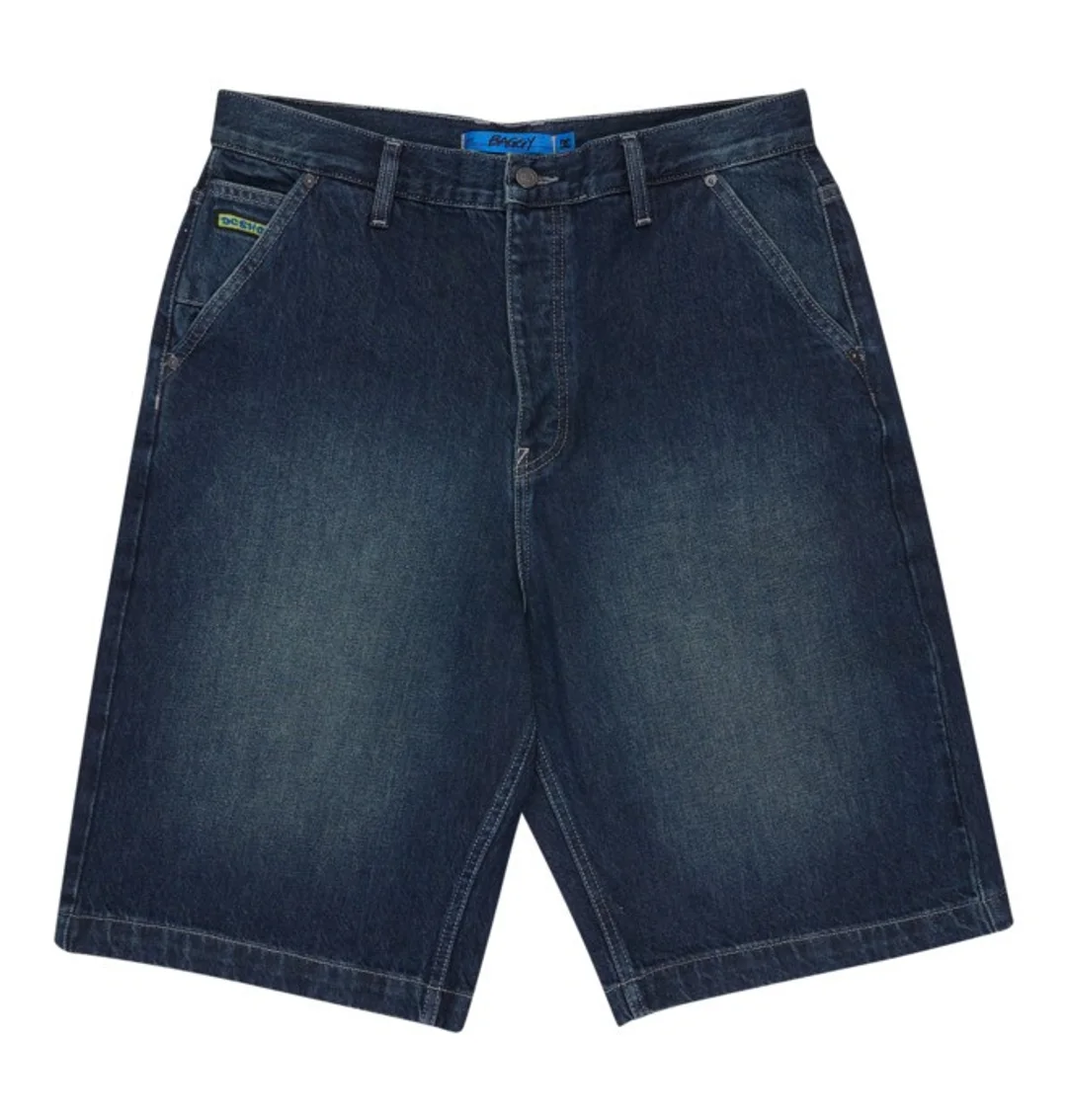 Baggy - Short en denim Bleu Homme
