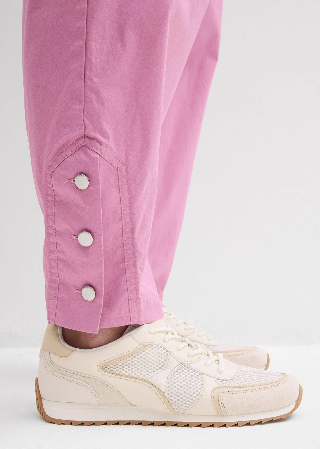 Pantalon cargo en coton extensible - 3