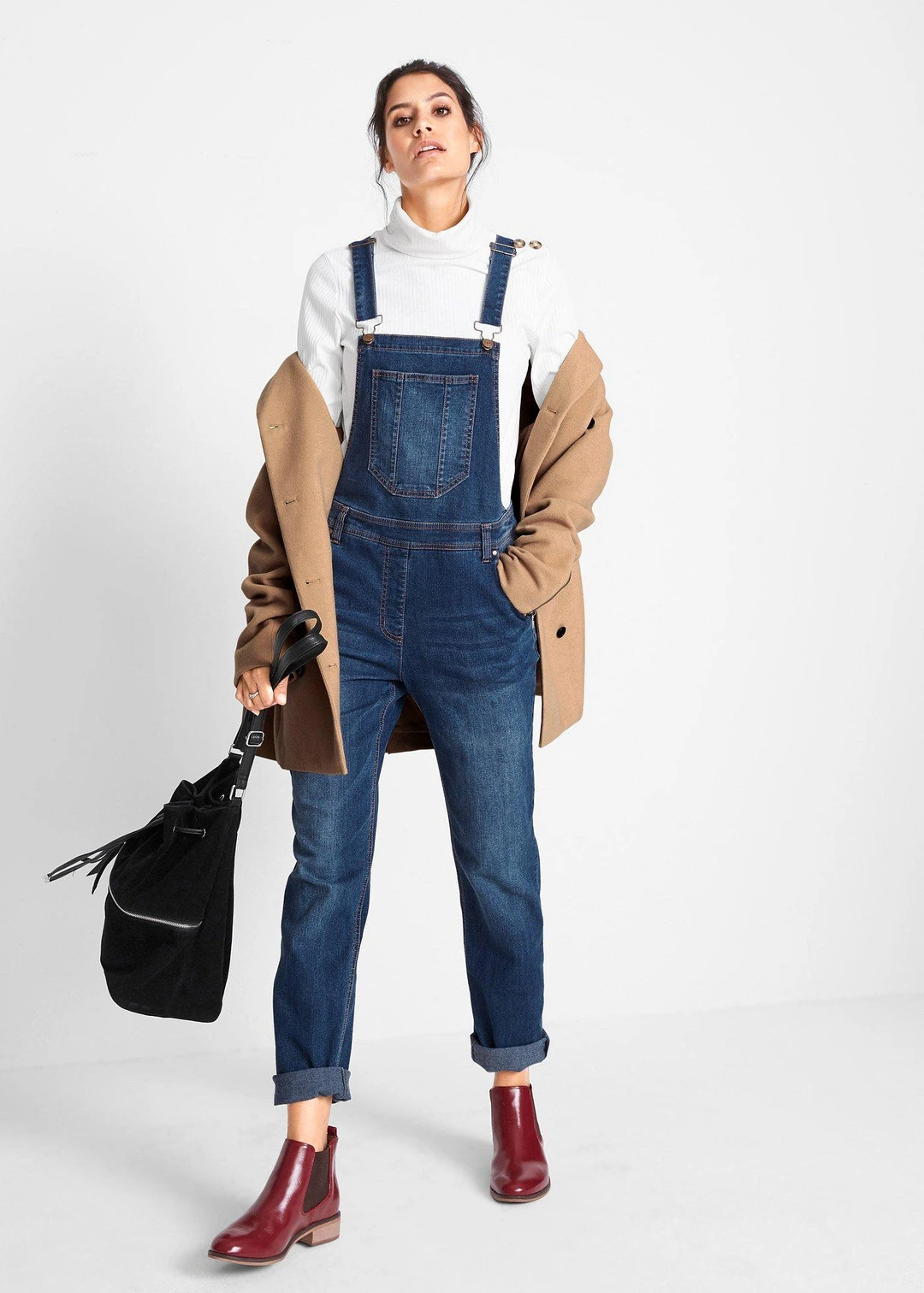 Salopette en jean boyfriend