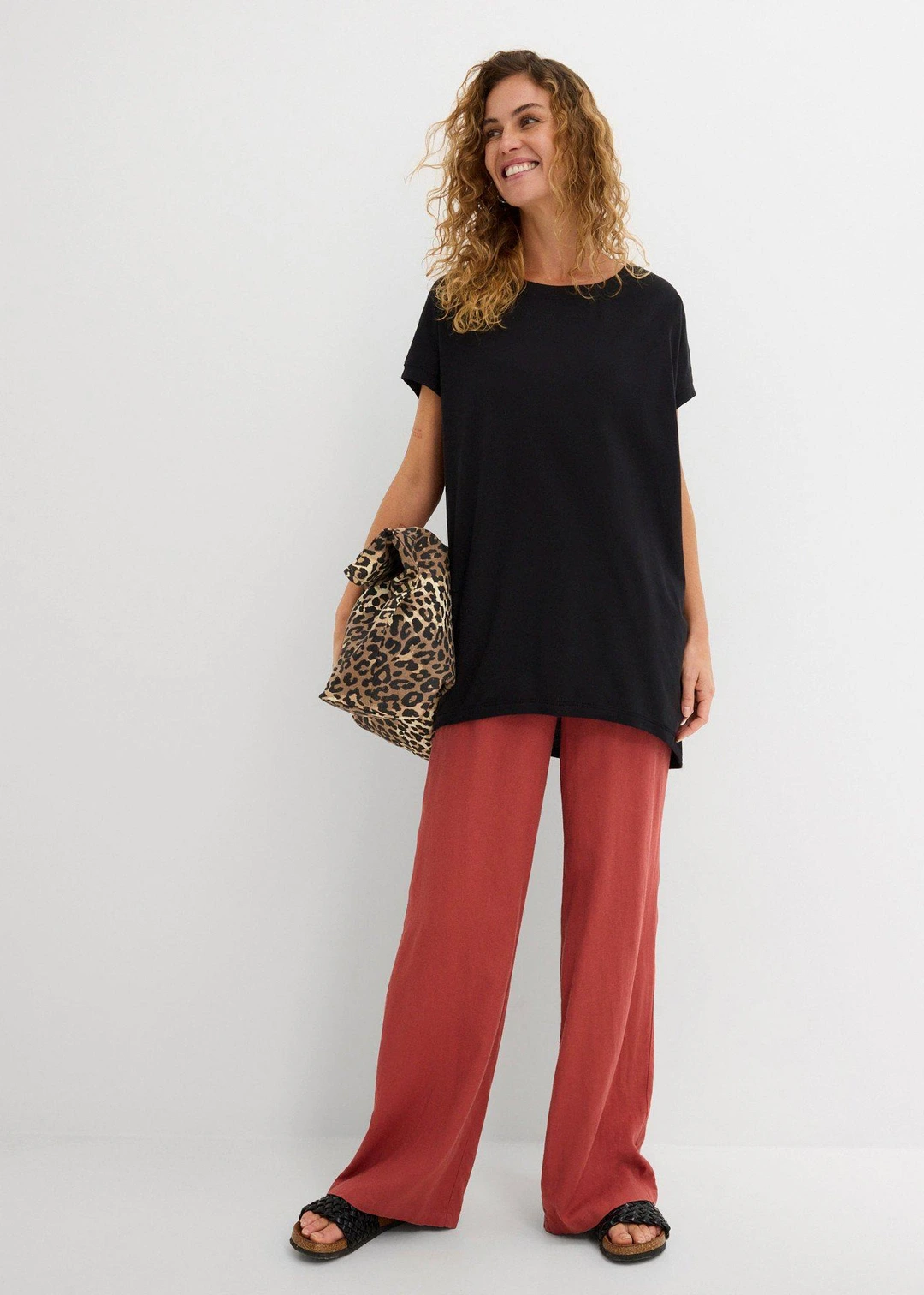 T-shirt long 100% coton - 2
