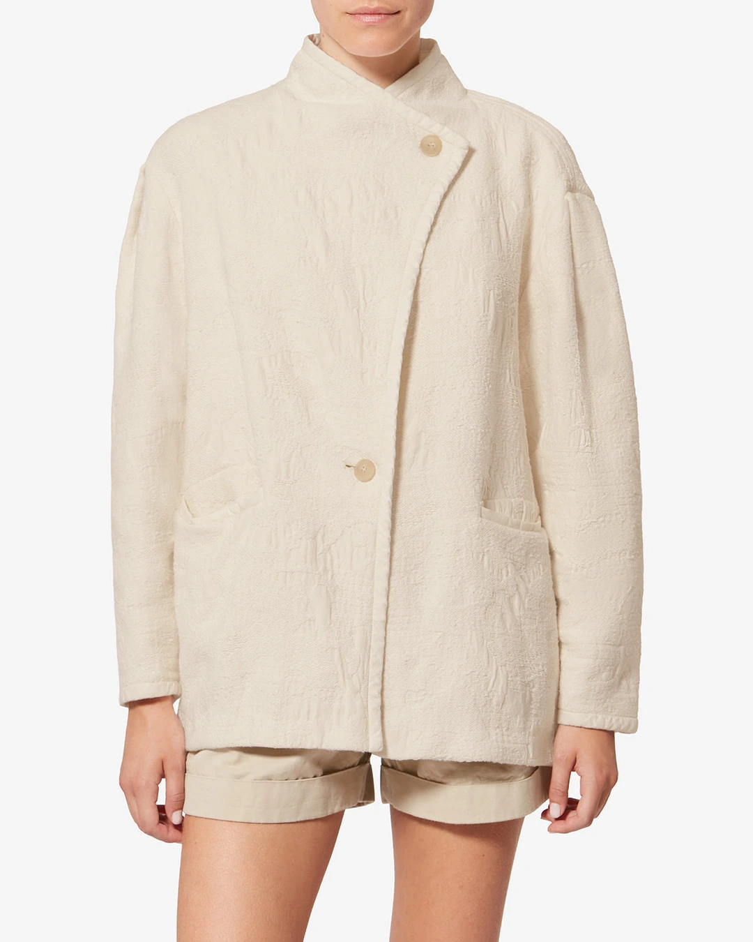 Manteau Uadie - Femme - Écru - Taille 42 - Marant Étoile - 5