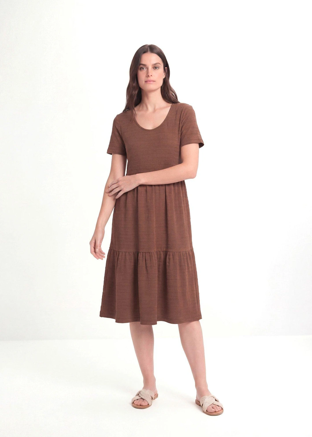 Robe en jersey texturé - 2