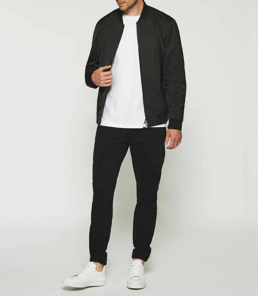 IZAC - Blouson teddy noir ROLAND