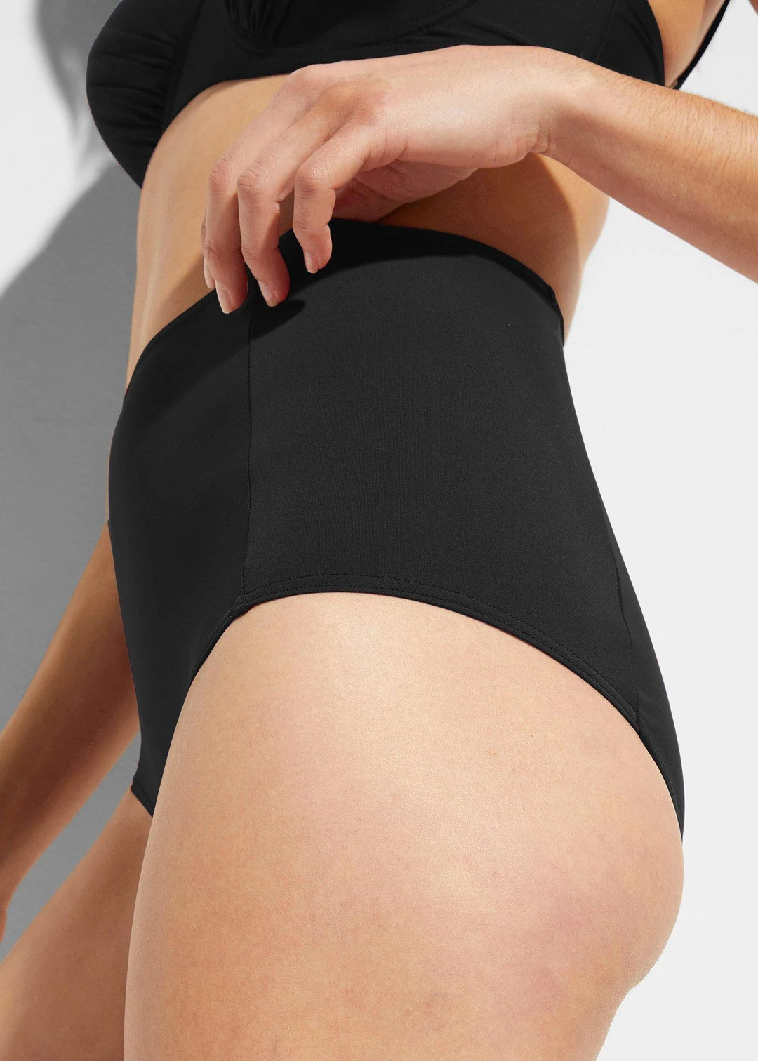 Bas de maillot taille haute - 3