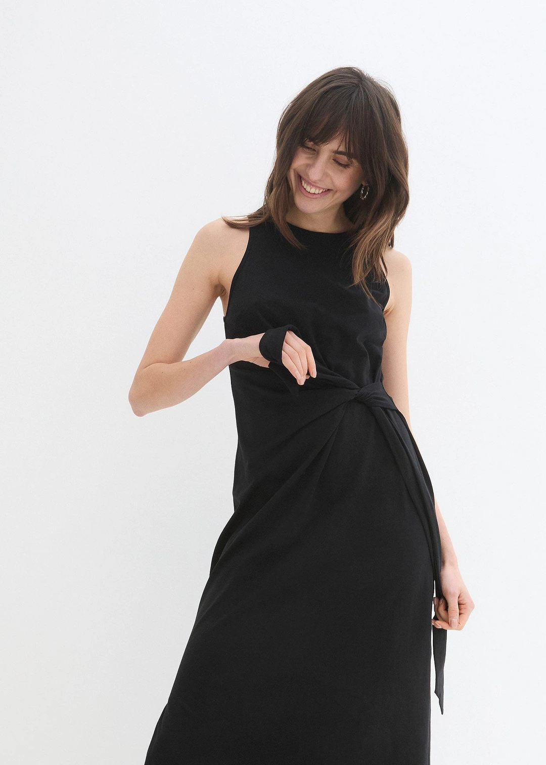 Robe longue en coton - 3