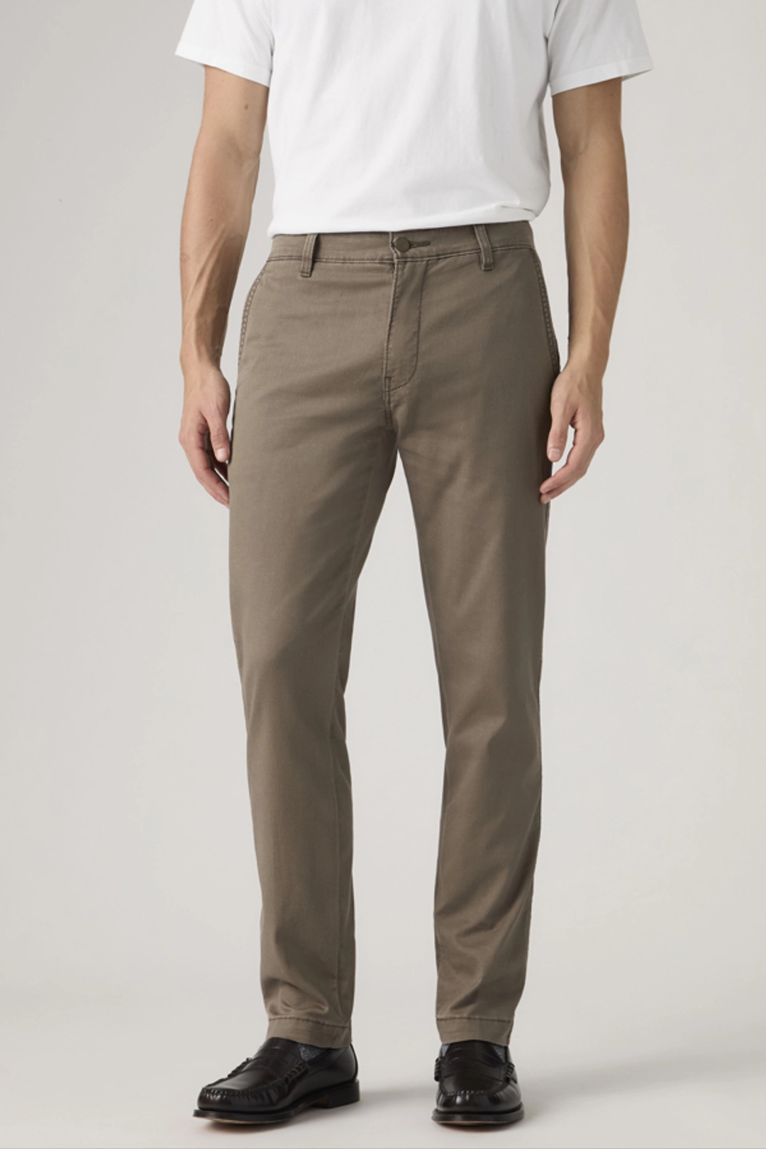 Levi's Pantalon XX Chino Standard Taper - Homme - Noir / Mineral Black Shady - 40X34 - 2